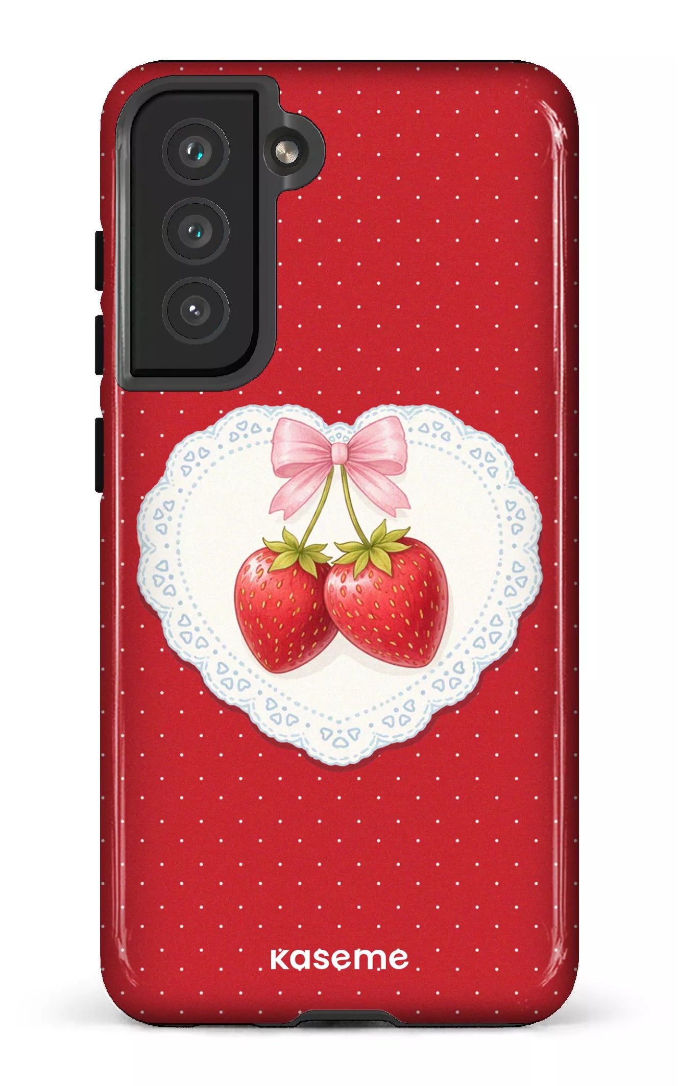 Galaxy S21 FE Tough Fresa Lace Red -