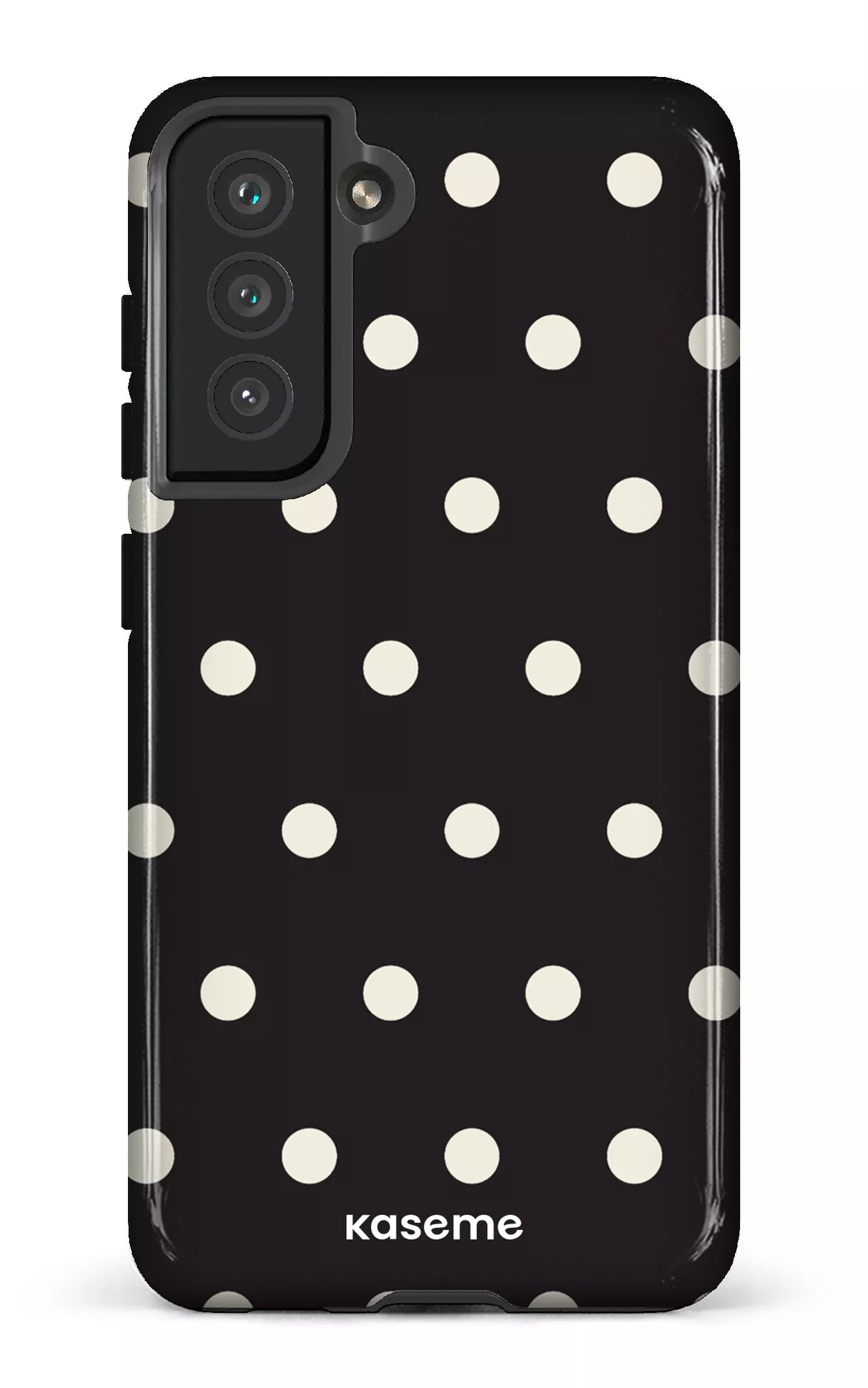 Galaxy S21 FE Tough Polka Black -