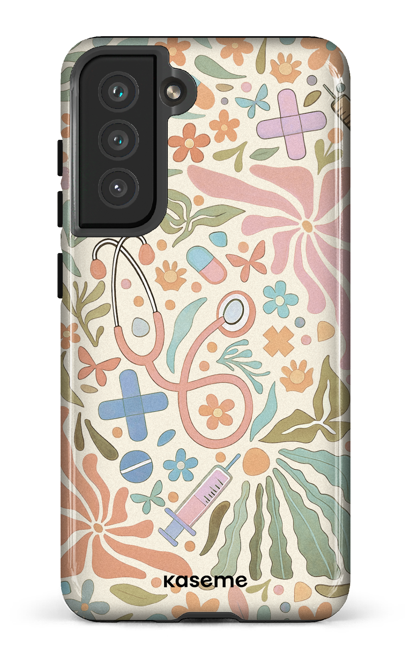 Galaxy S21 FE Tough VitaBloom Beige -