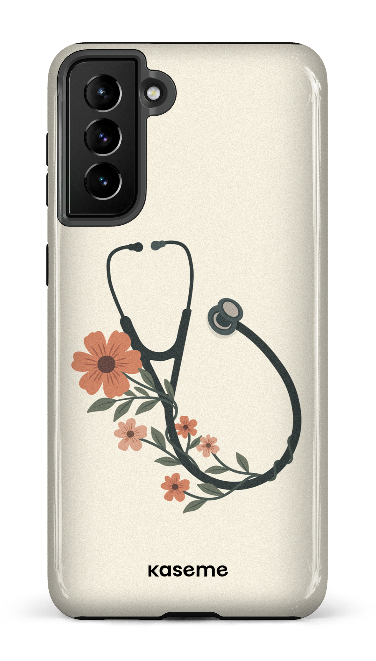 Galaxy S21 Plus Tough Blossom Beat Beige -