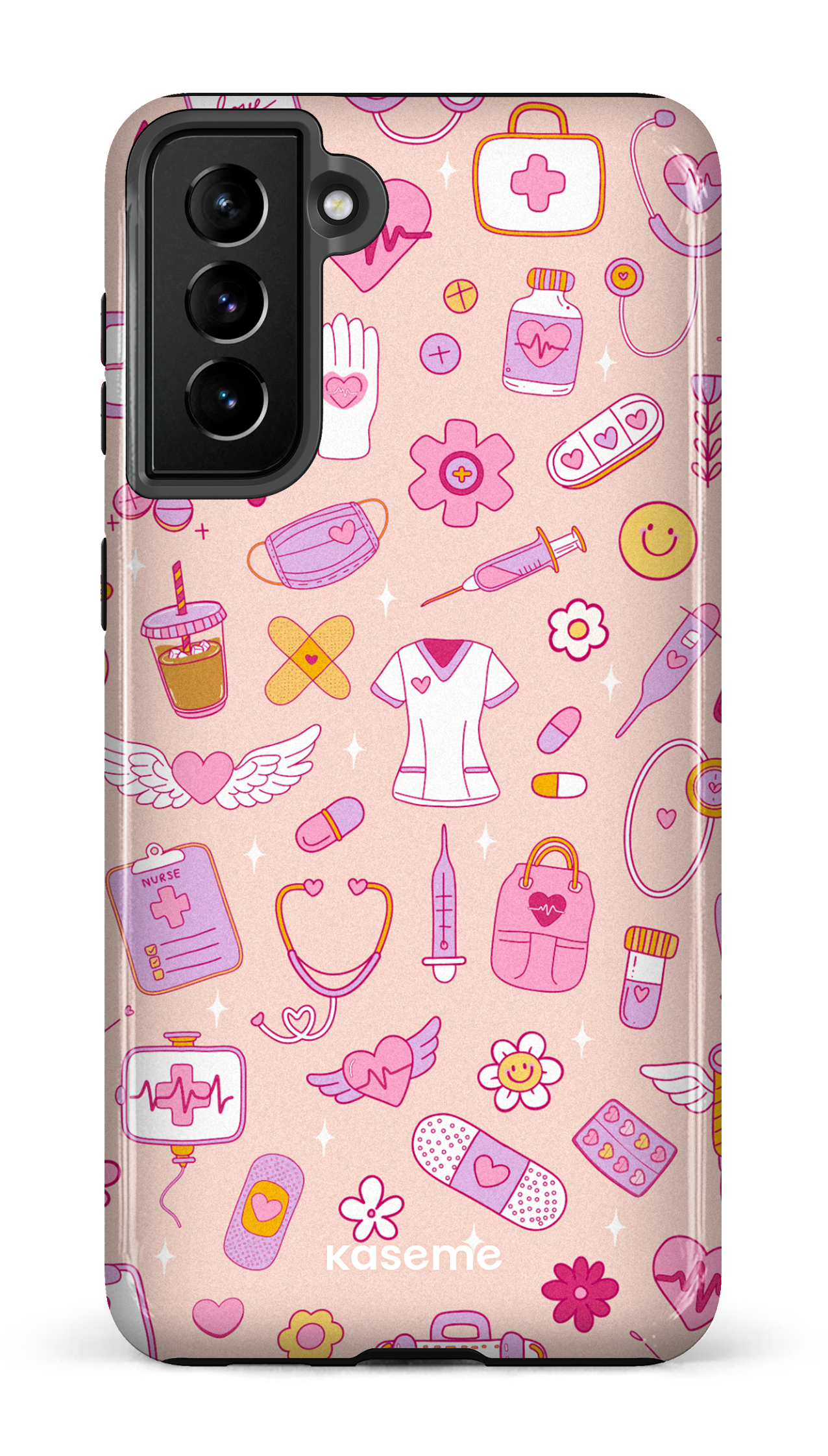 Galaxy S21 Plus Tough Code Pink -