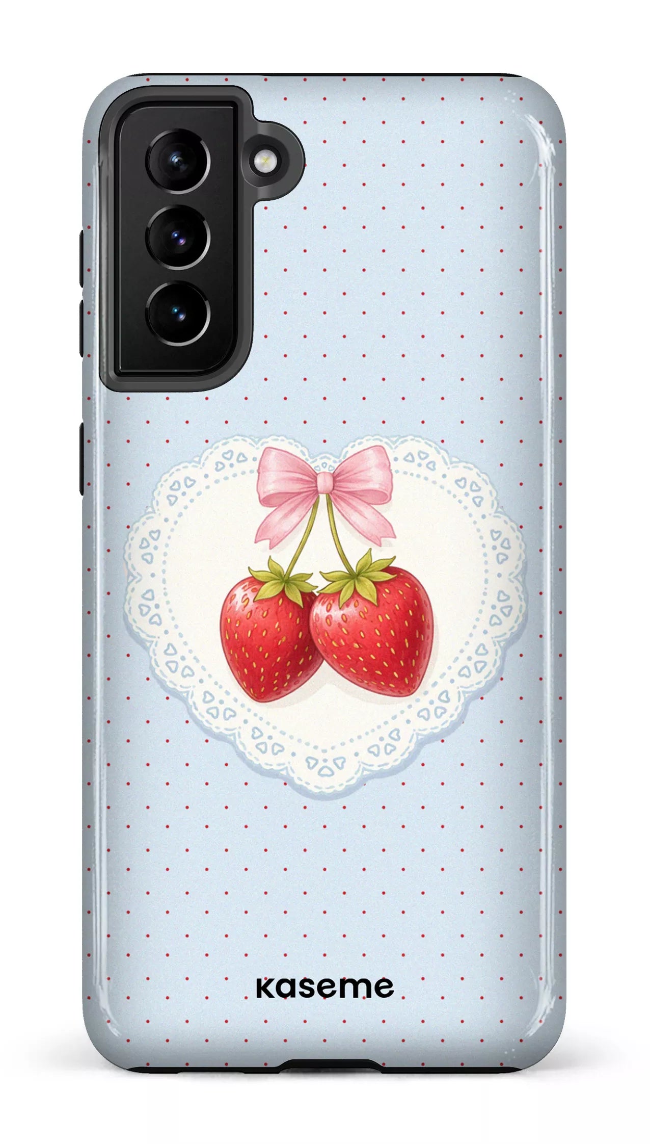 Galaxy S21 Plus Tough Fresa Lace Blue -