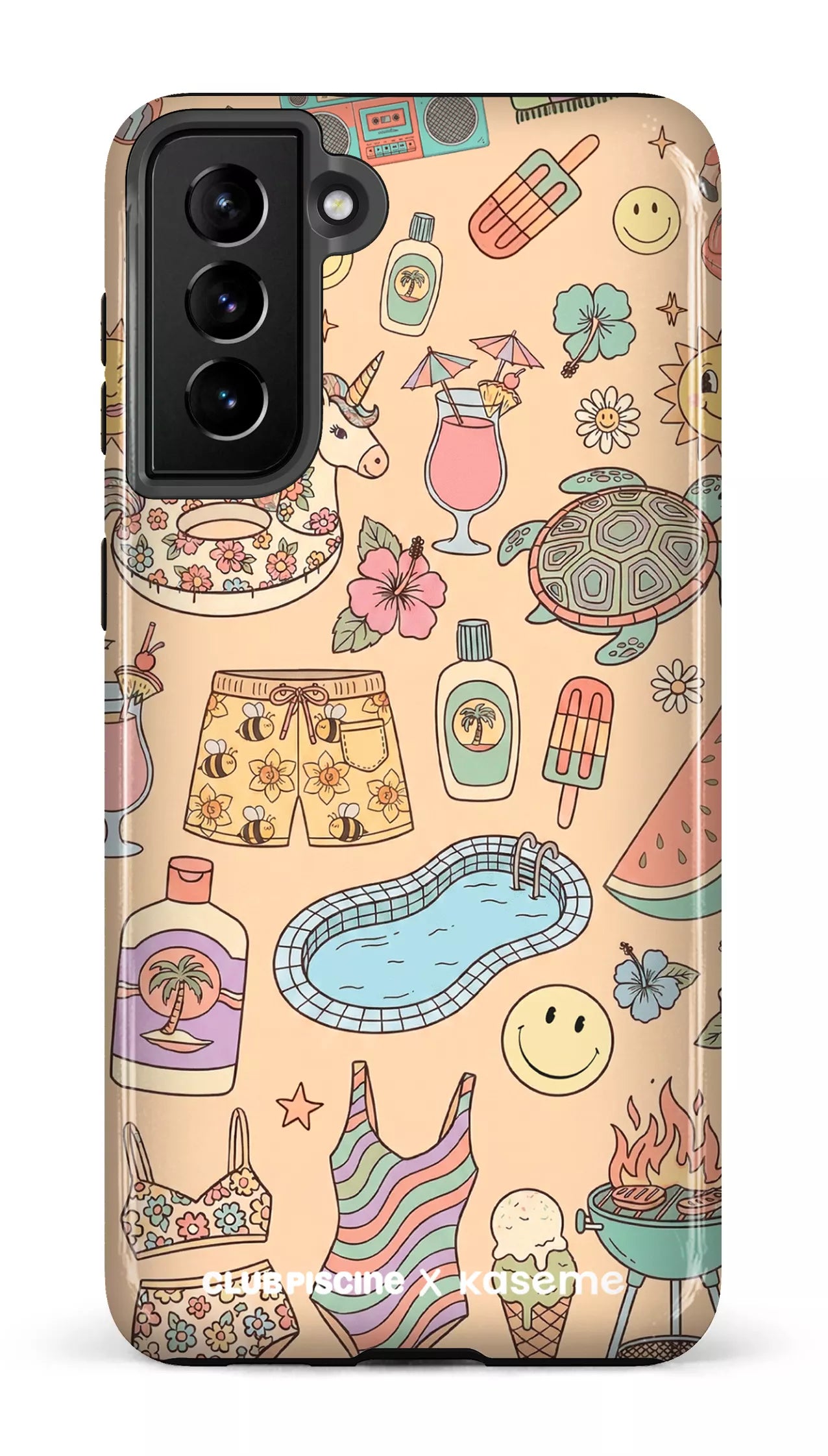 Galaxy S21 Plus Tough Summer Icon by Club Piscine -