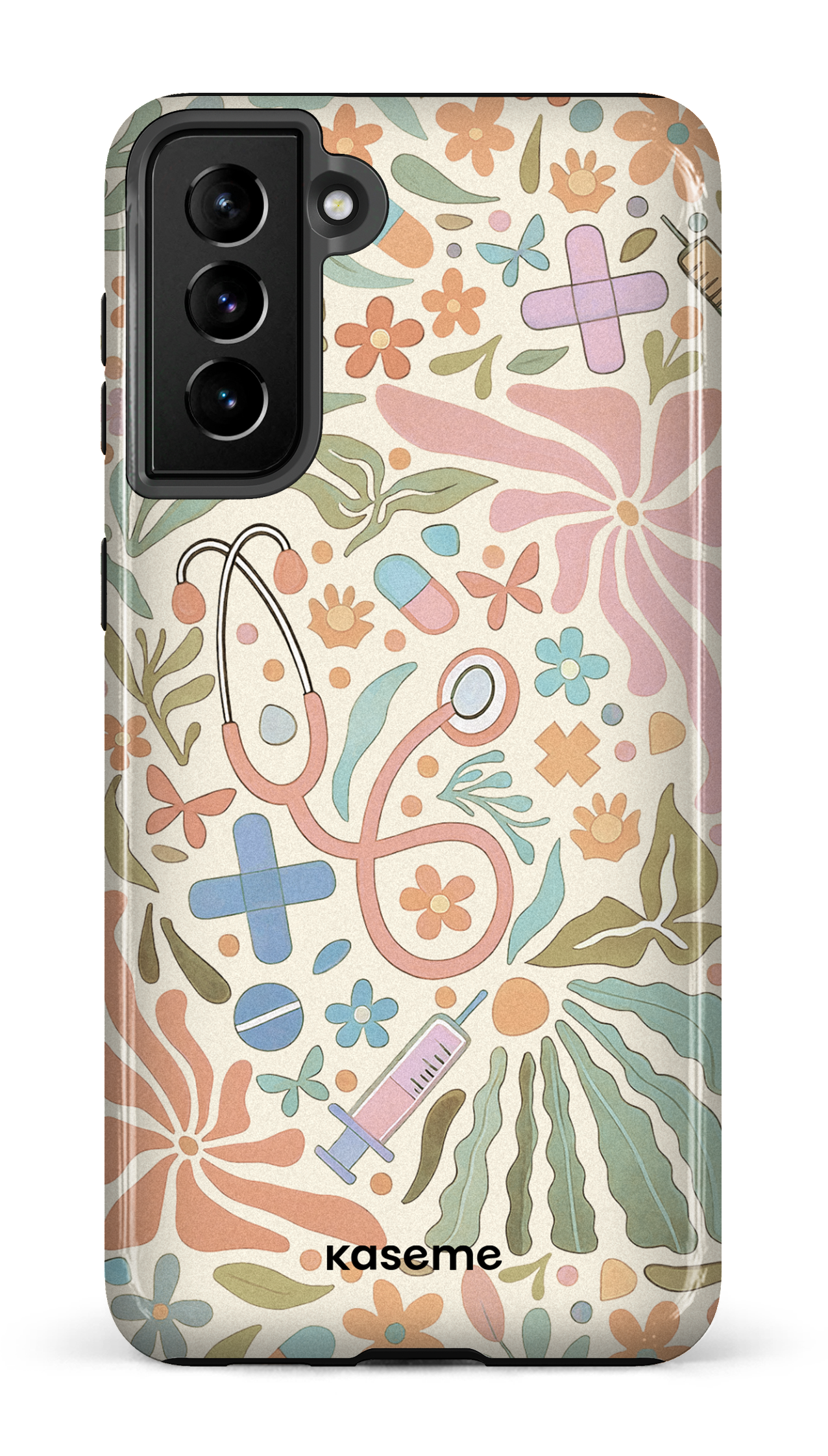 Galaxy S21 Plus Tough VitaBloom Beige -