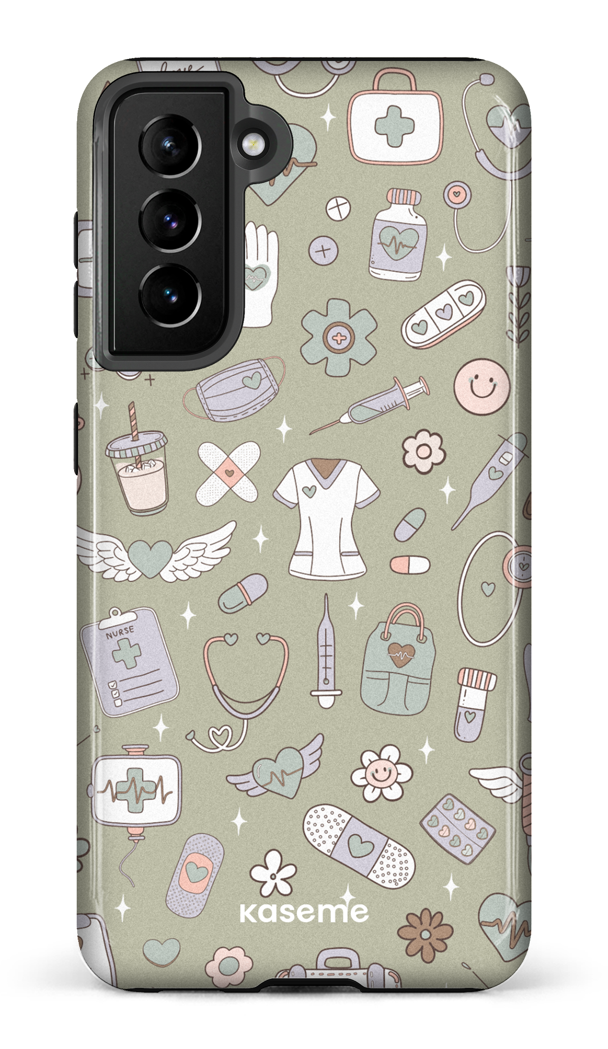 Galaxy S21 Tough Code Green -