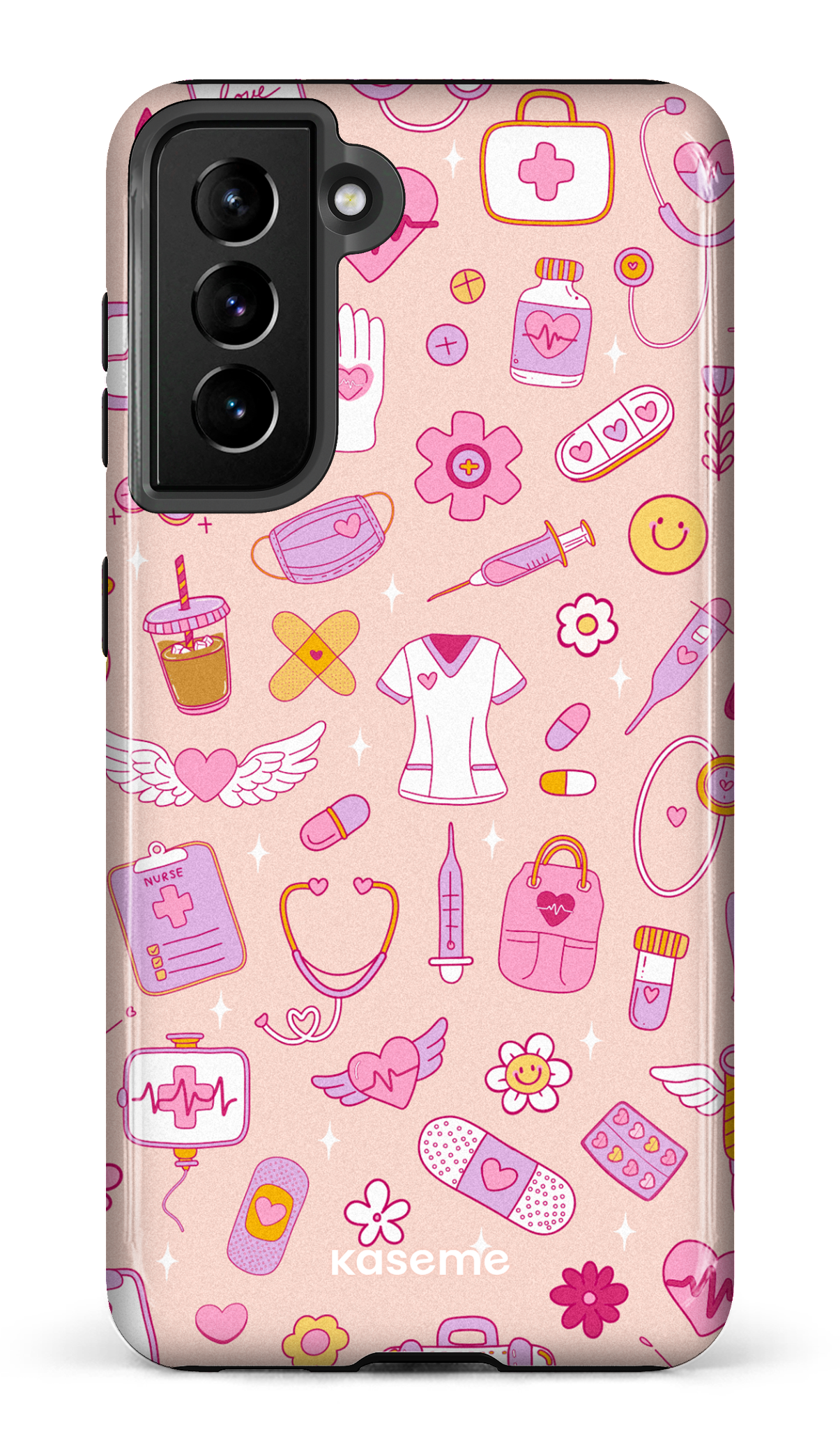 Galaxy S21 Tough Code Pink -