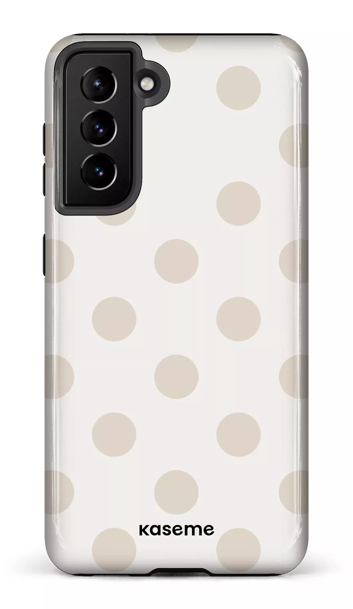 Galaxy S21 Tough Couture Beige & White -