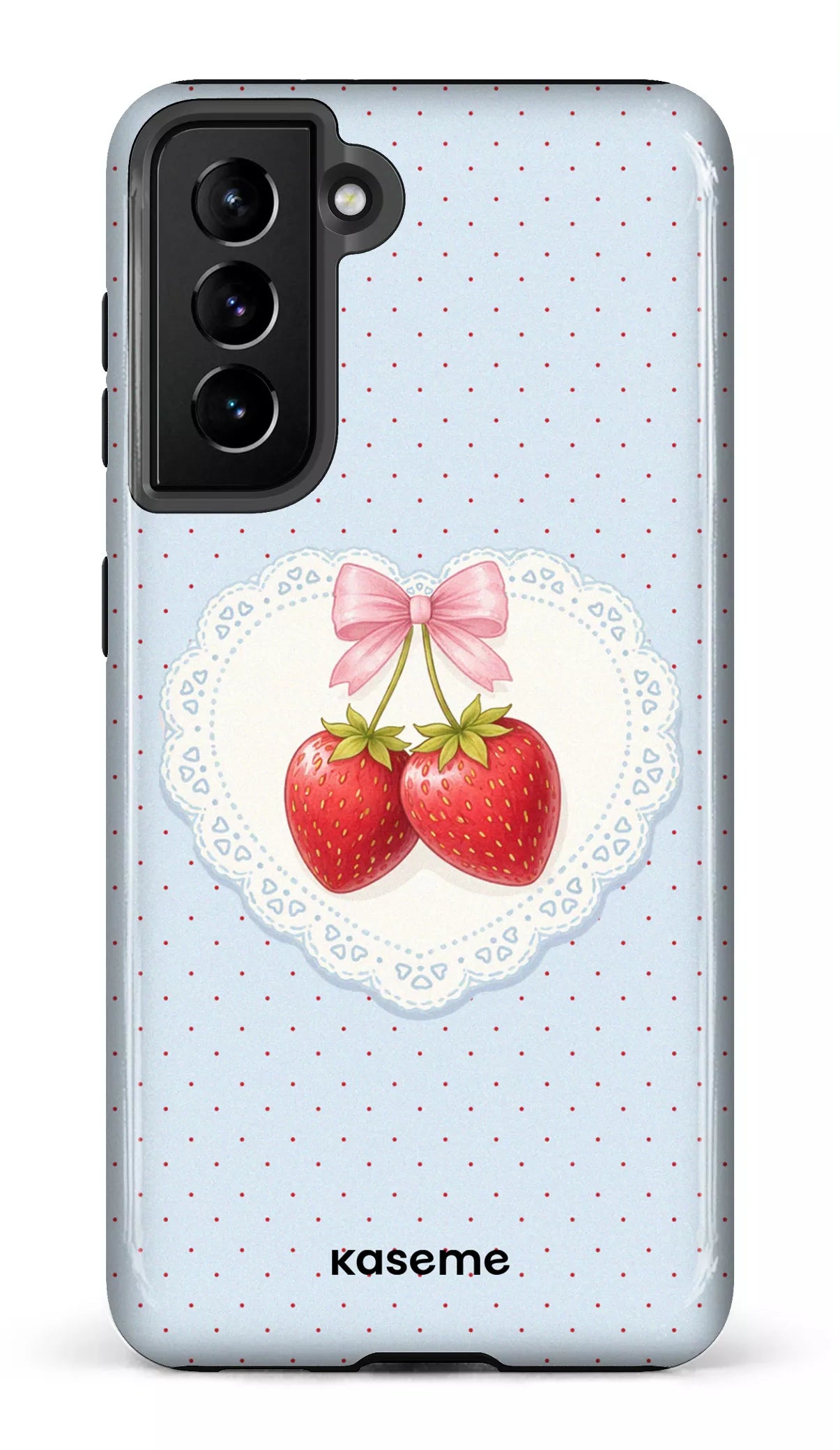 Galaxy S21 Tough Fresa Lace Blue -