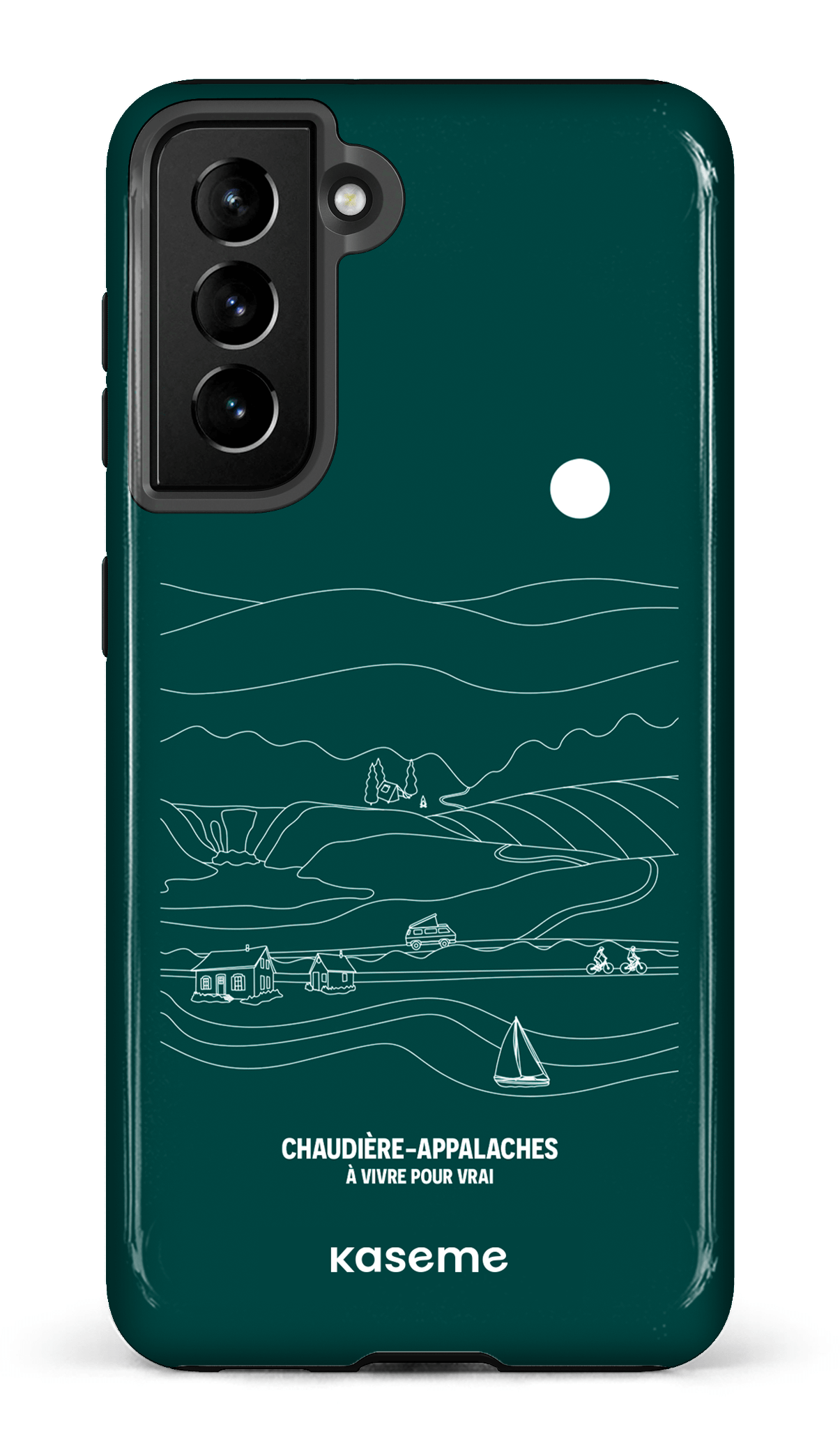 Galaxy S21 Tough Paysage Line Art par TCA -