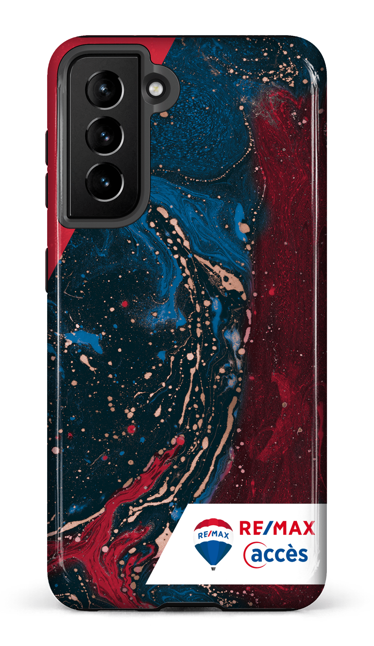 Galaxy S21 Tough Peinture marbrée sombre -