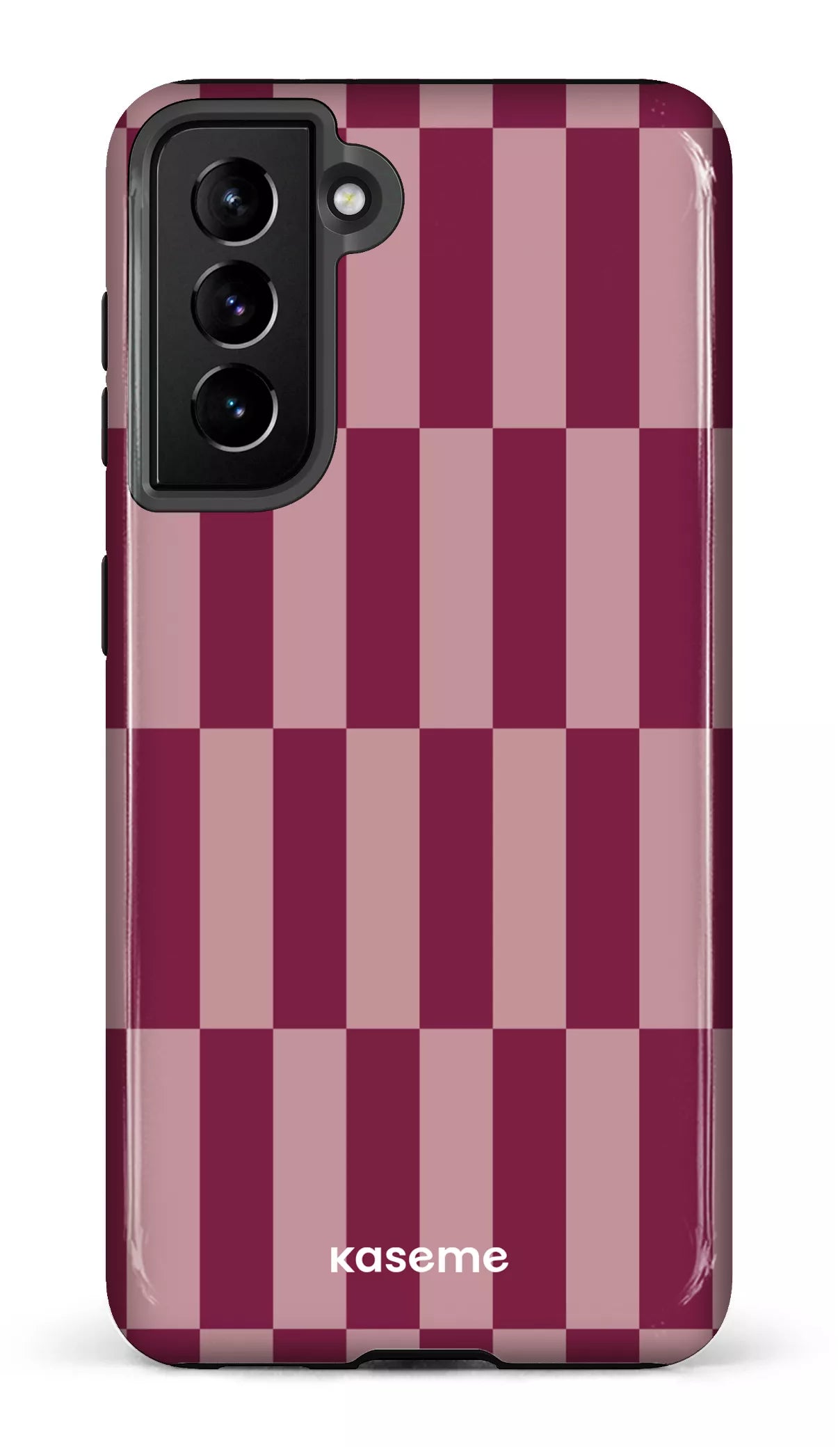 Galaxy S21 Tough Structured Burgundy -