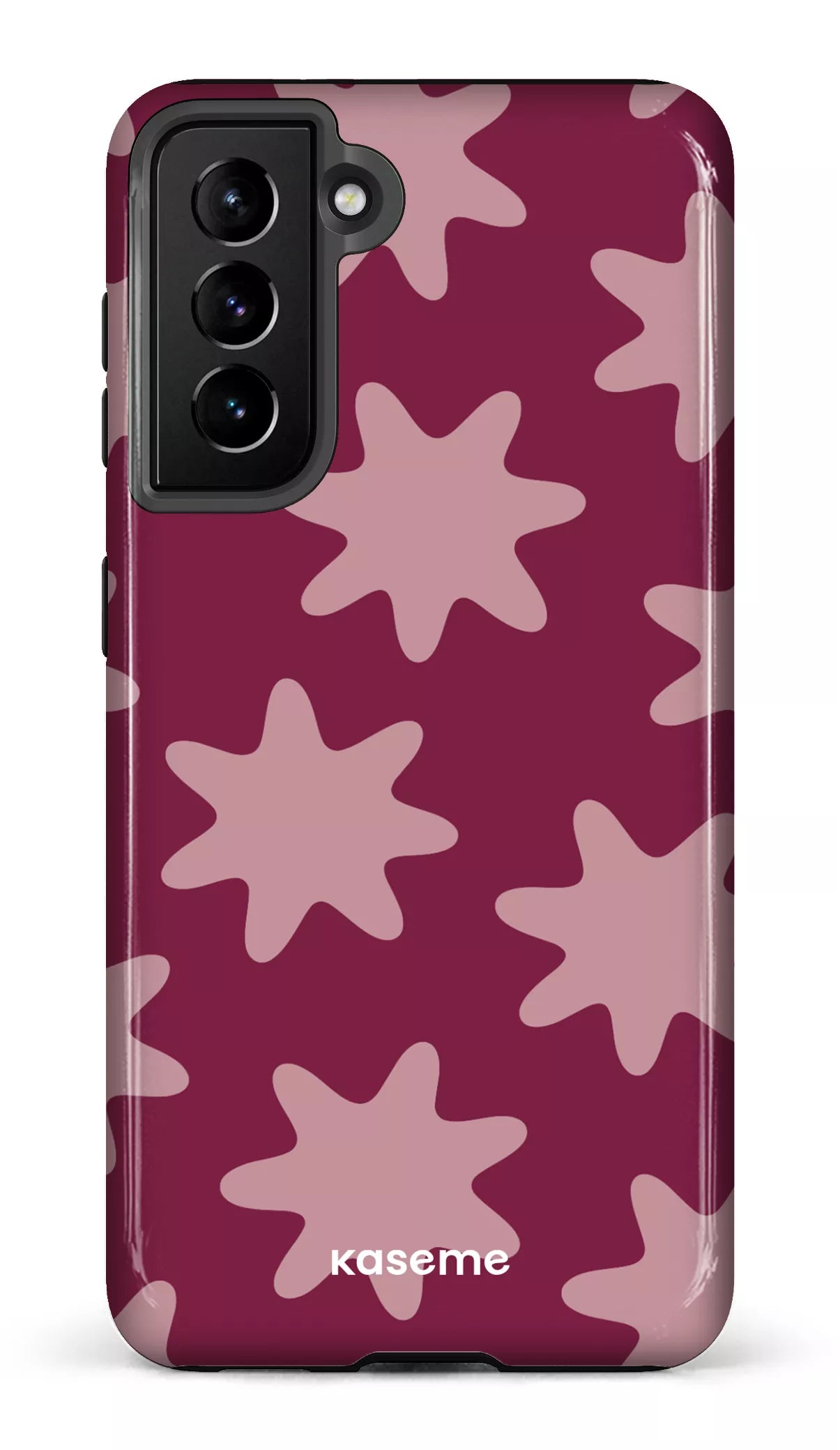 Galaxy S21 Tough Unframed Burgundy -