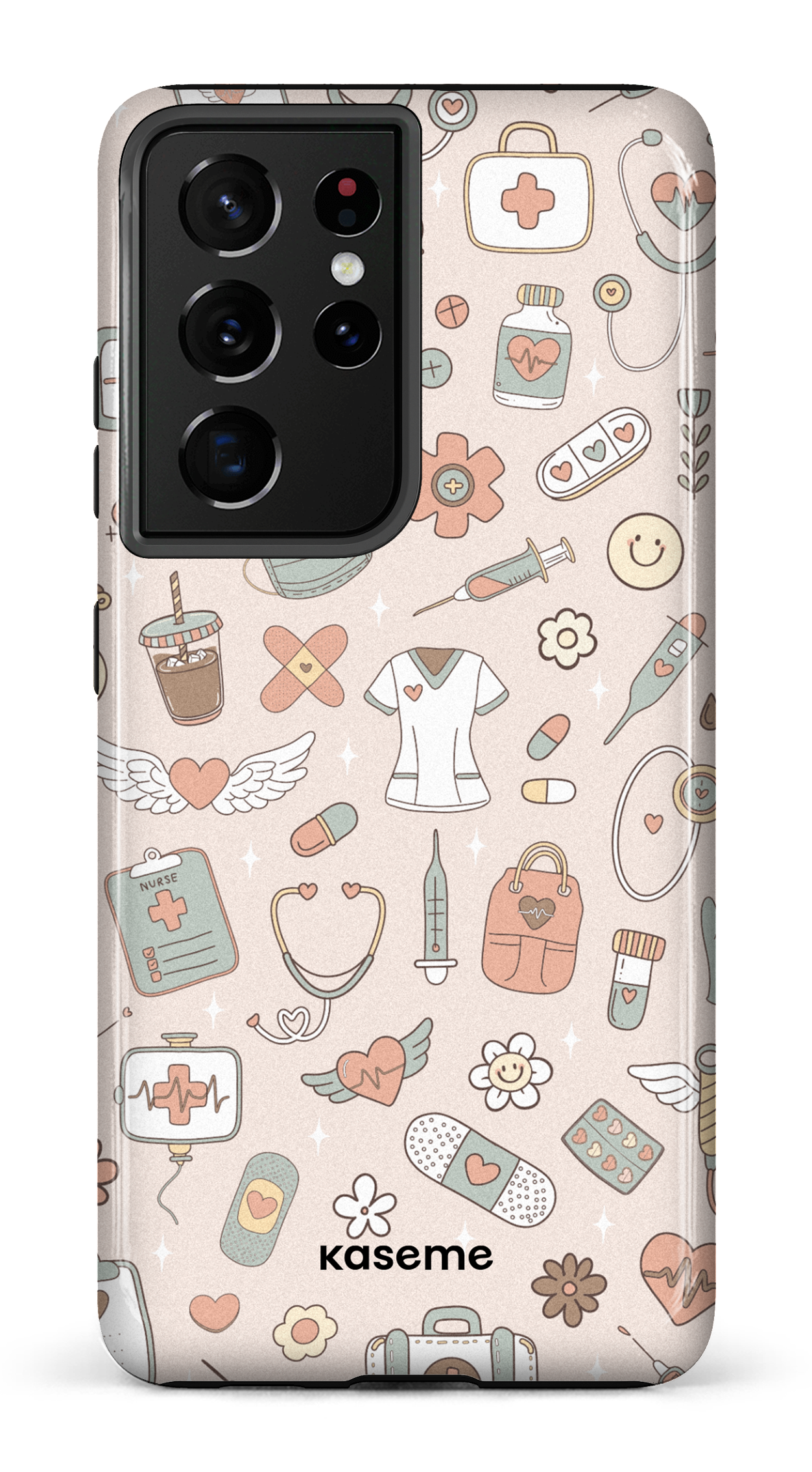 Galaxy S21 Ultra Tough Code Beige -