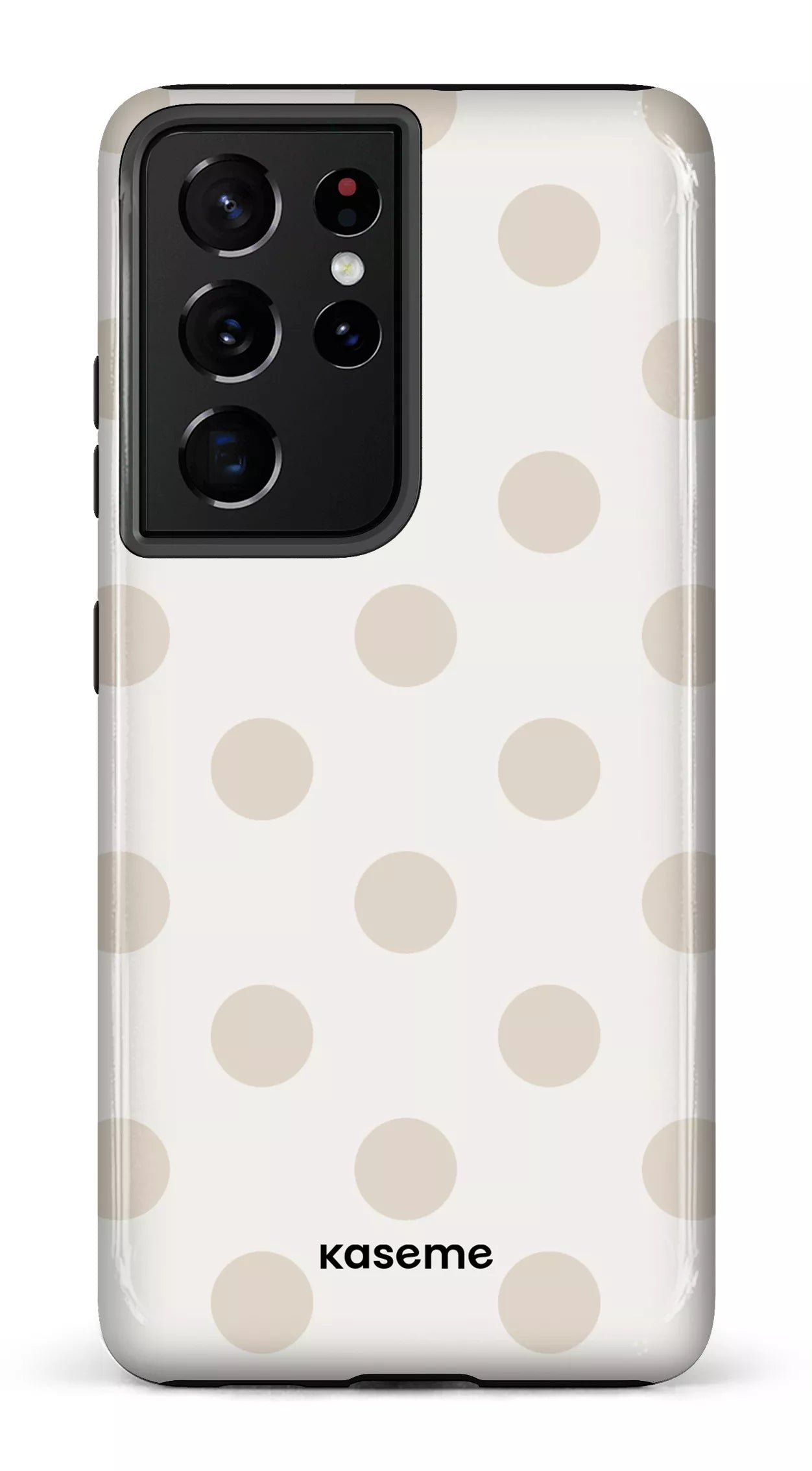 Galaxy S21 Ultra Tough Couture Beige & White -