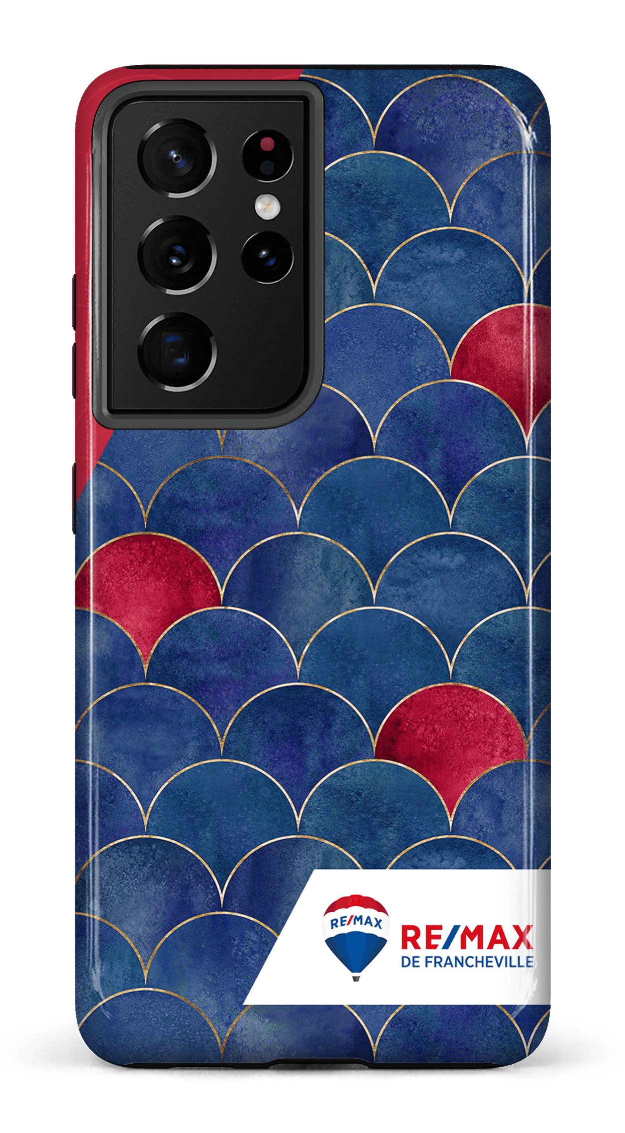 Galaxy S21 Ultra Tough Écailles bicolores de Francheville -