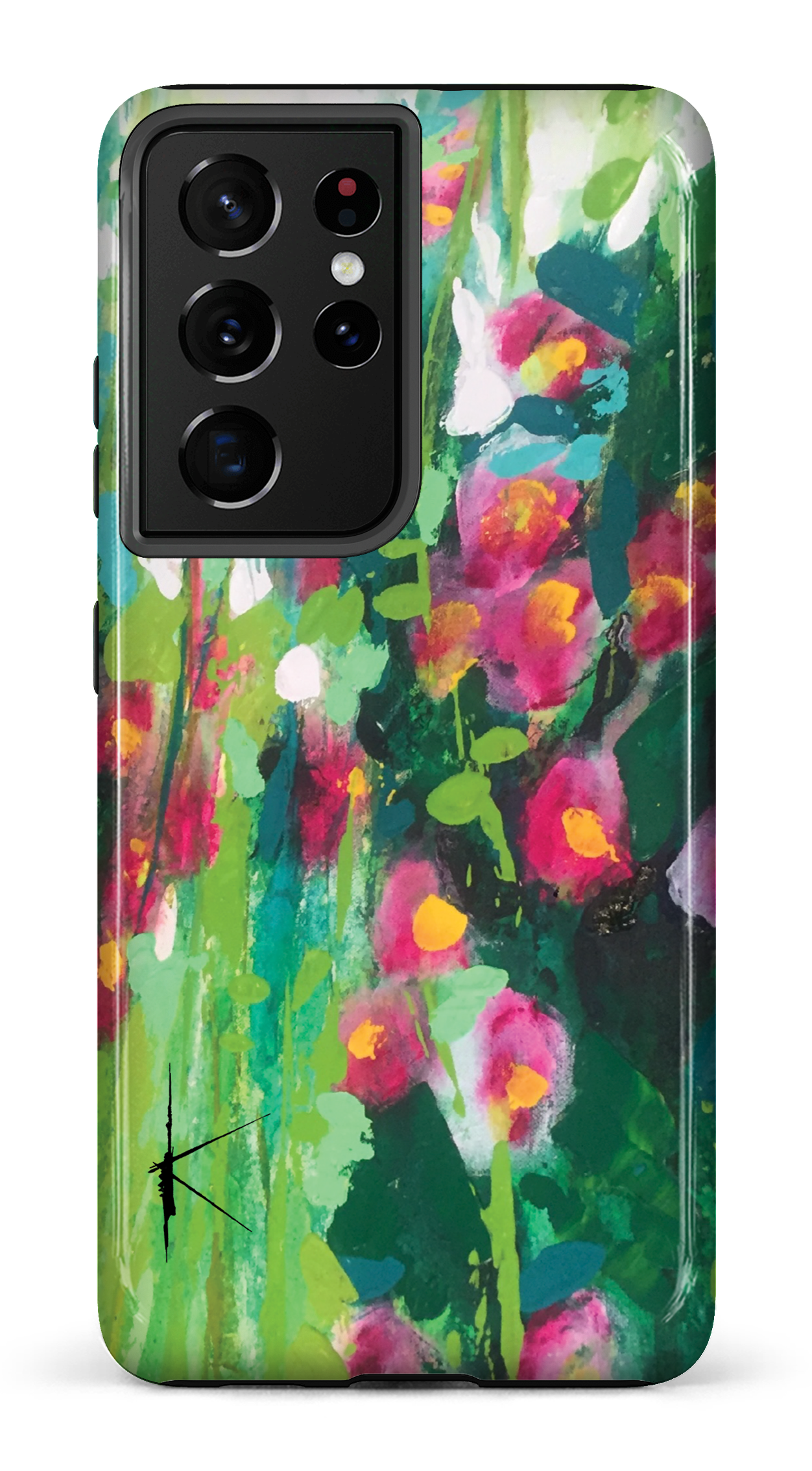 Galaxy S21 Ultra Tough La Rose Trémière par Kristine Girard -
