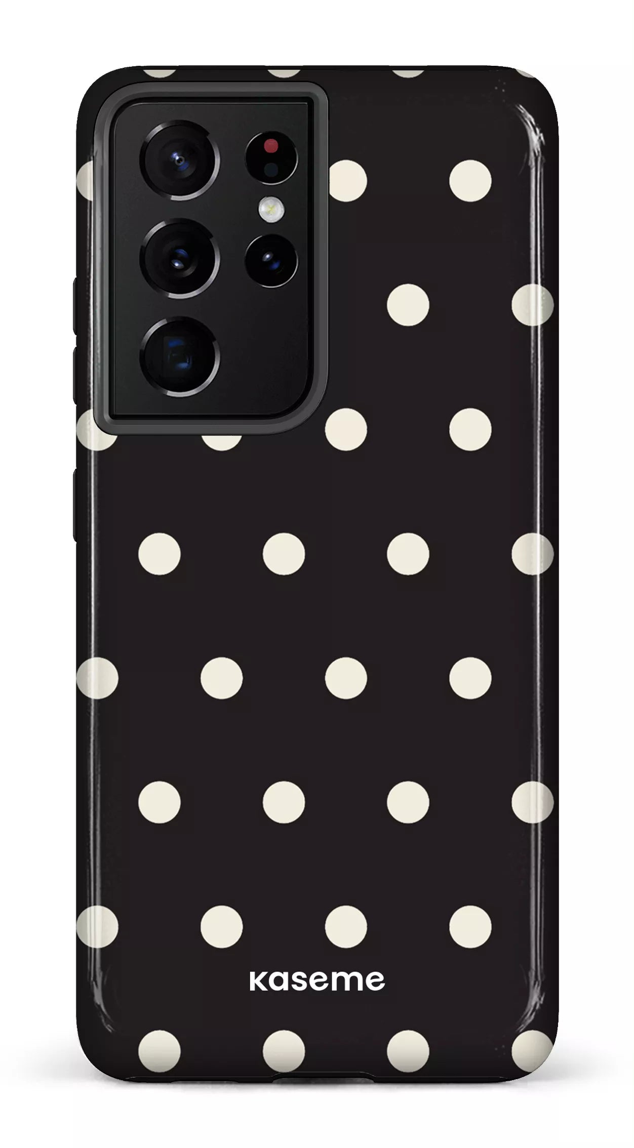 Galaxy S21 Ultra Tough Polka Black -