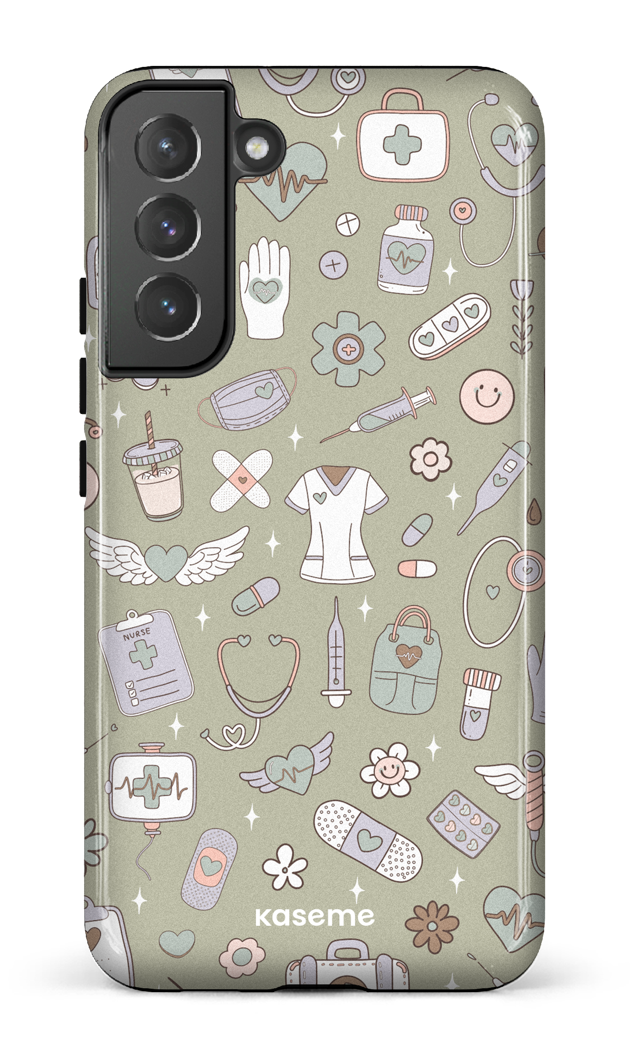 Galaxy S22 Plus Tough Code Green -