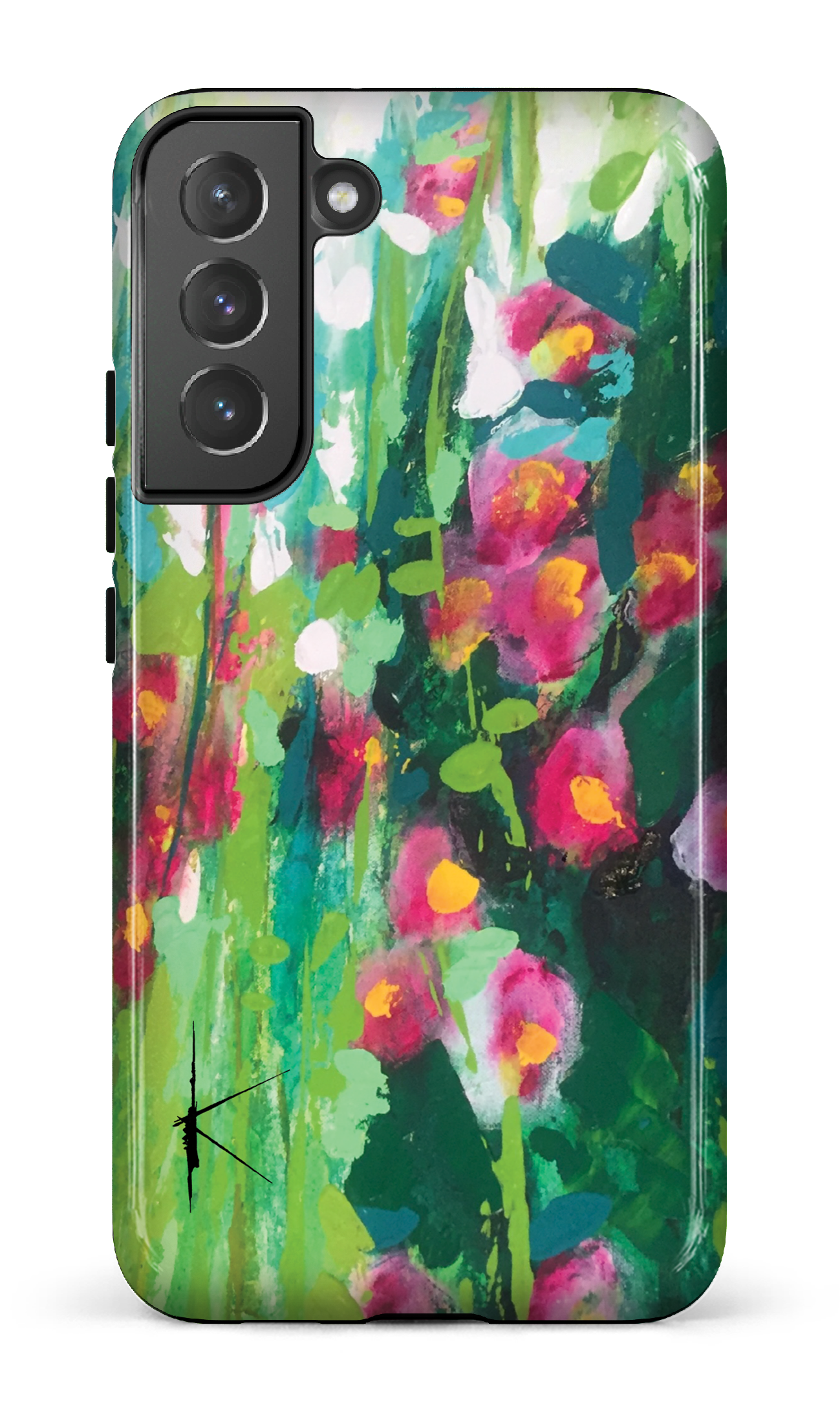 Galaxy S22 Plus Tough La Rose Trémière par Kristine Girard -