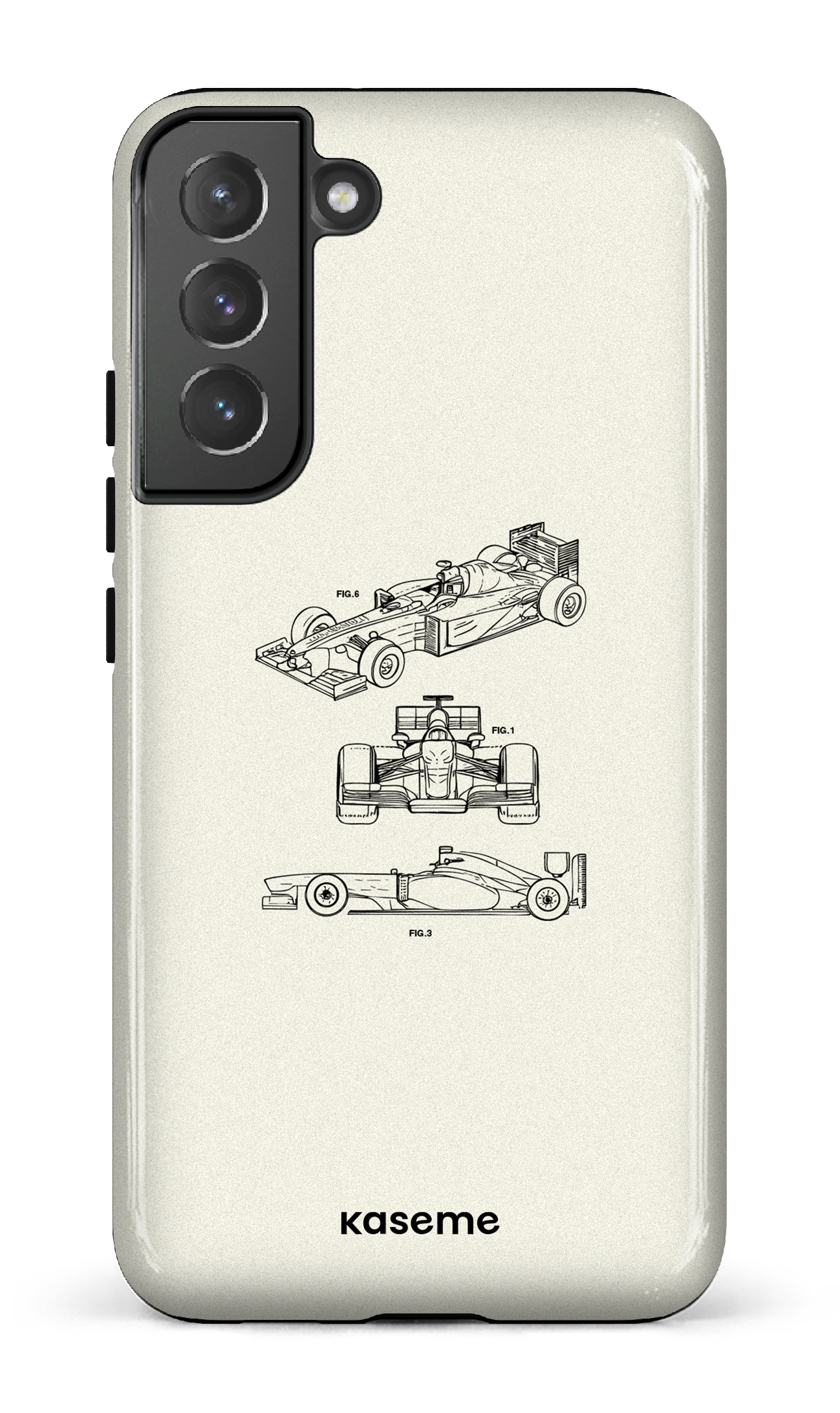 Galaxy S22 Plus Tough Sport Car White -