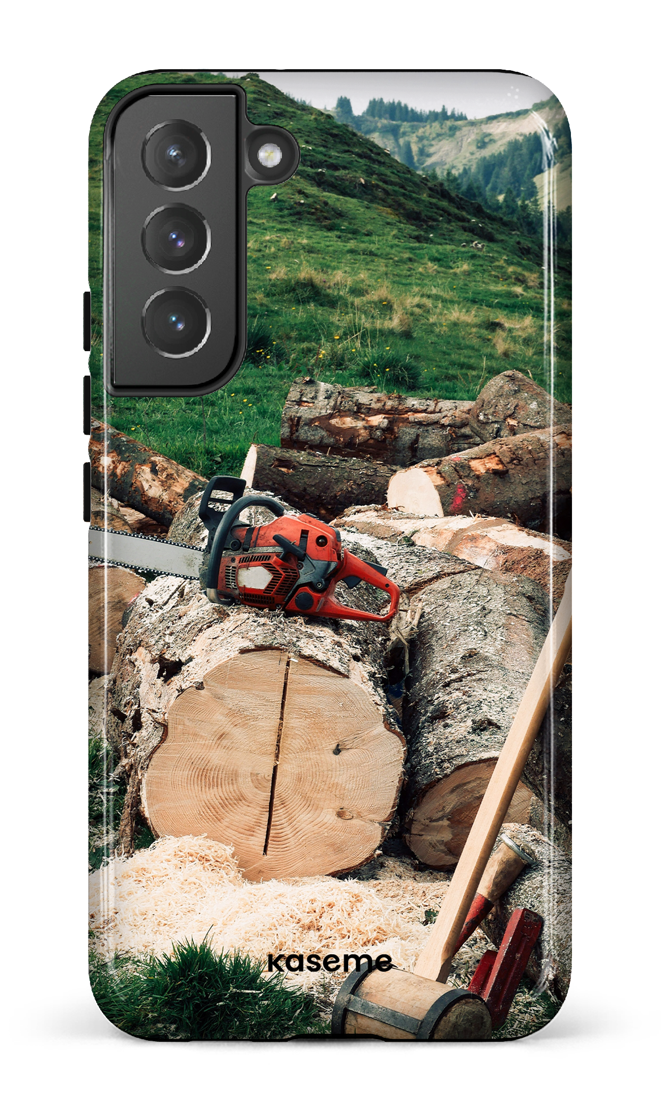 Galaxy S22 Plus Tough Timber Cut -