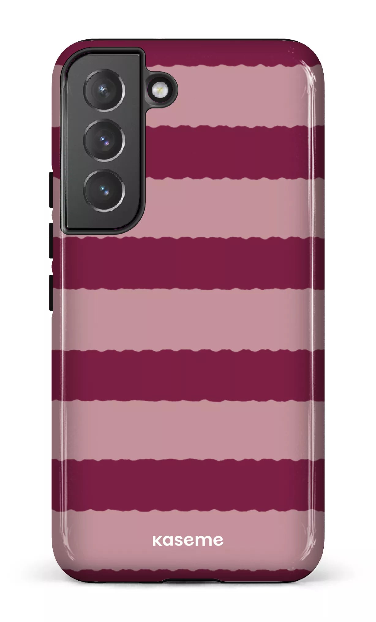 Galaxy S22 Tough Aligned Burgundy -