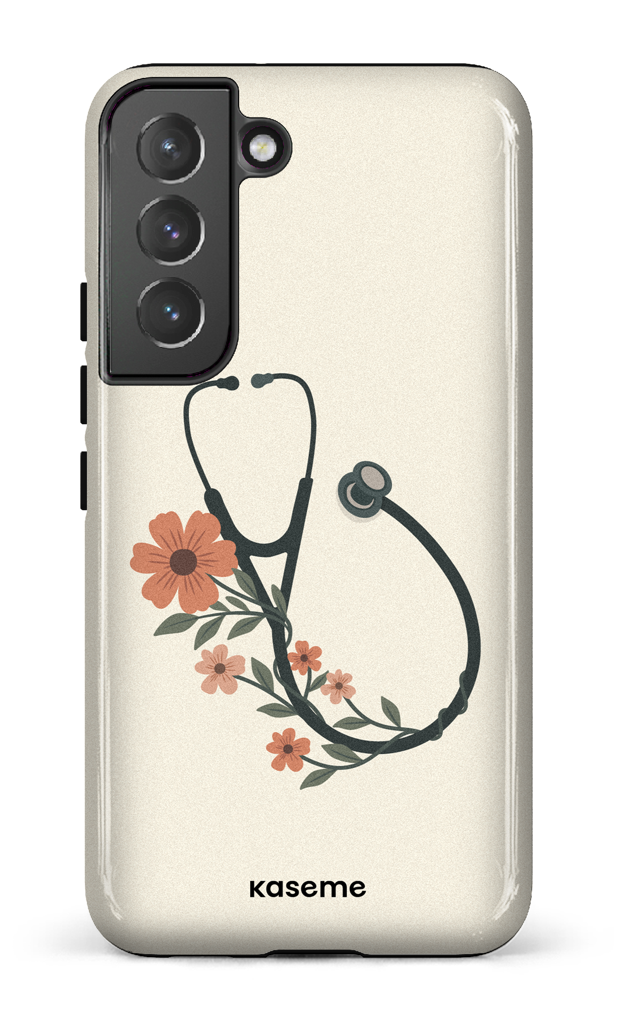 Galaxy S22 Tough Blossom Beat Beige -
