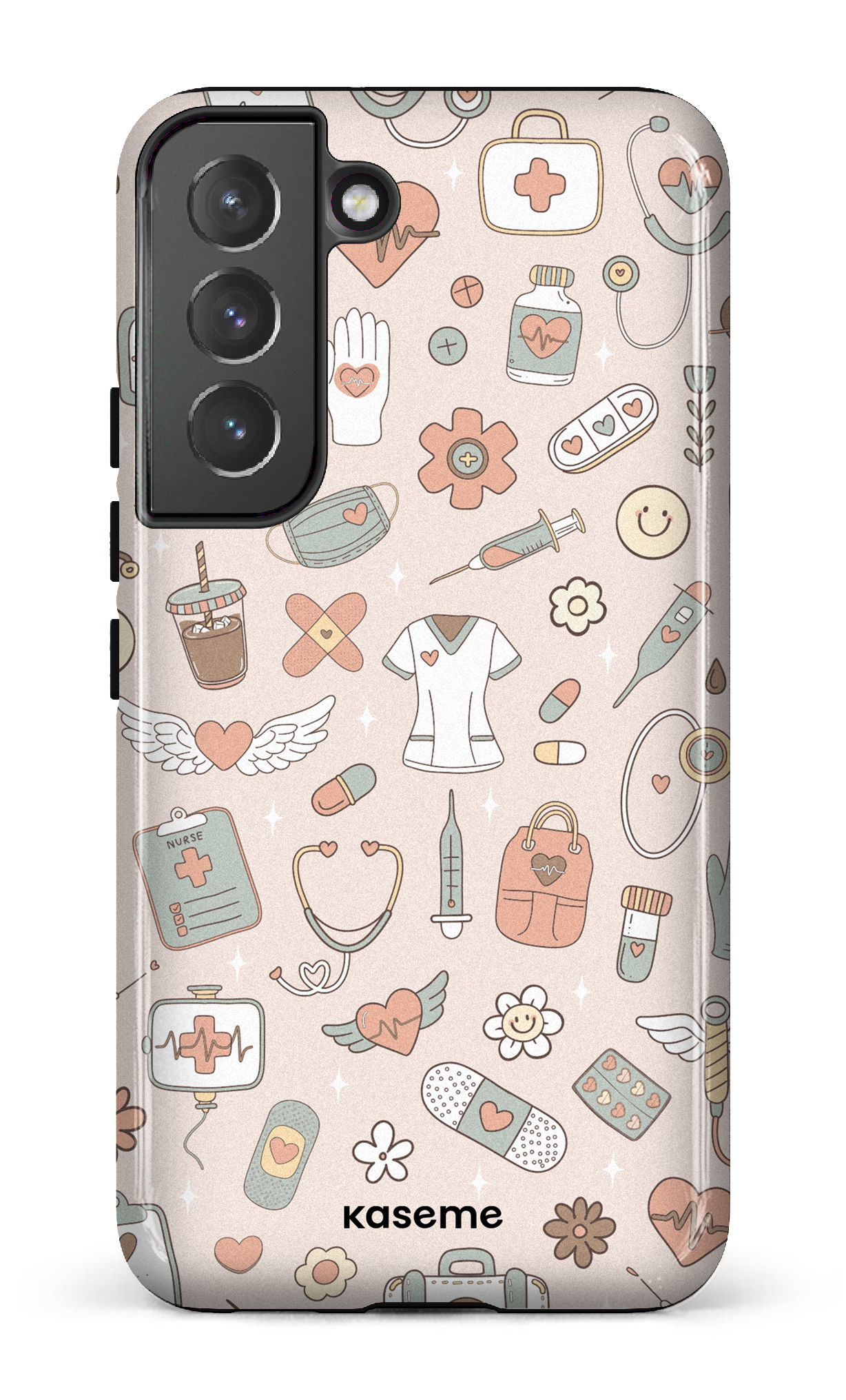 Galaxy S22 Tough Code Beige -