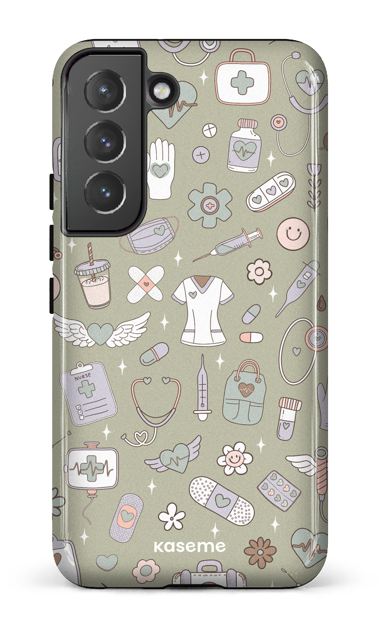 Galaxy S22 Tough Code Green -