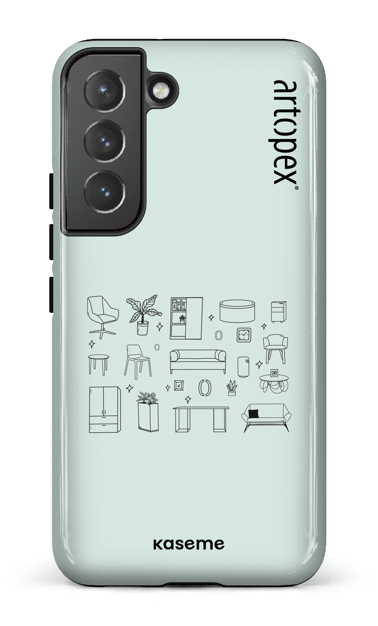 Galaxy S22 Tough L'essentiel menthe par Artopex -