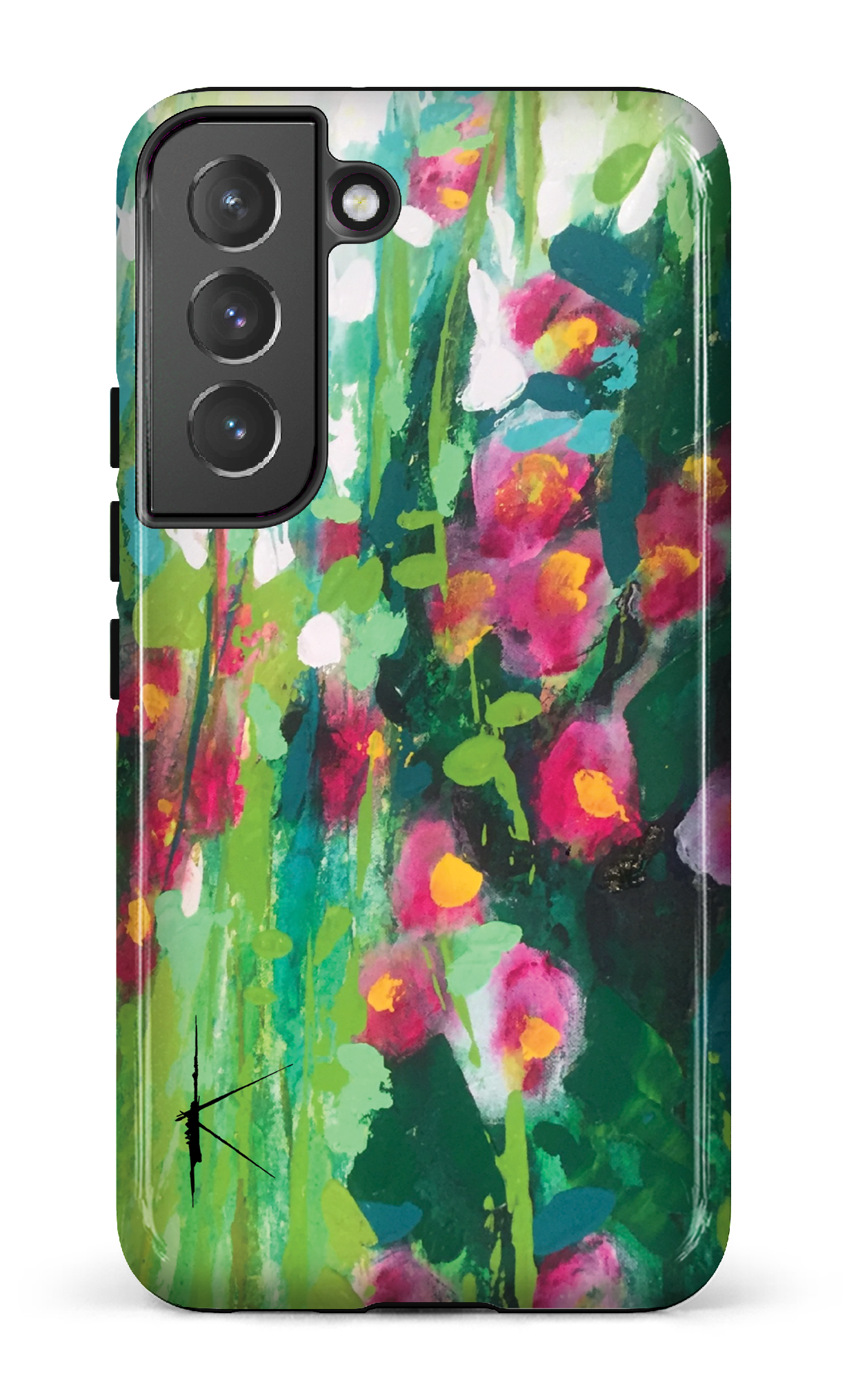 Galaxy S22 Tough La Rose Trémière par Kristine Girard -