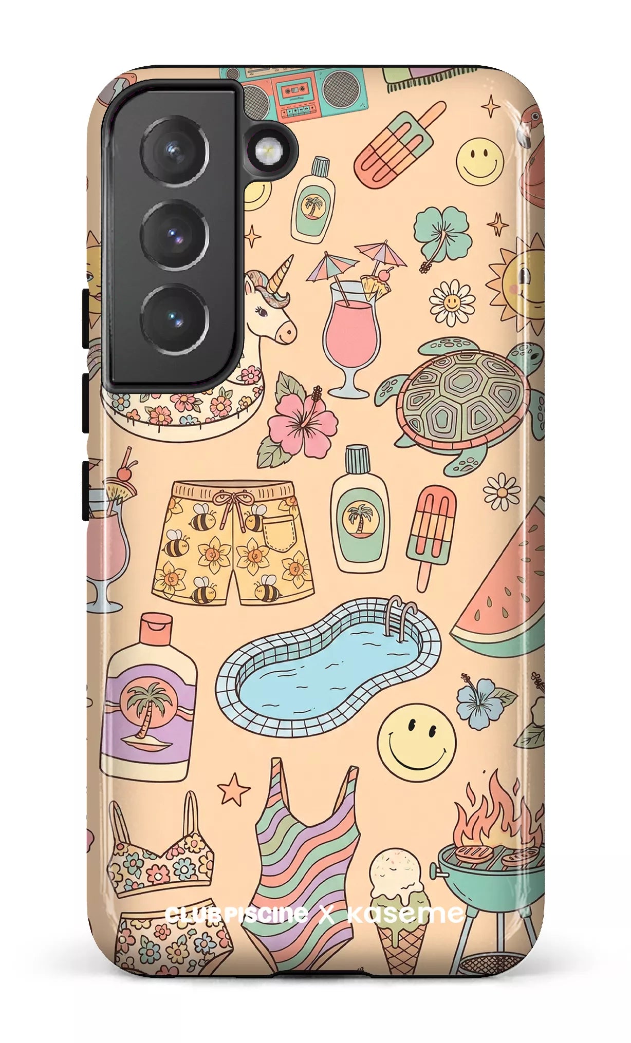 Galaxy S22 Tough Summer Icon by Club Piscine -