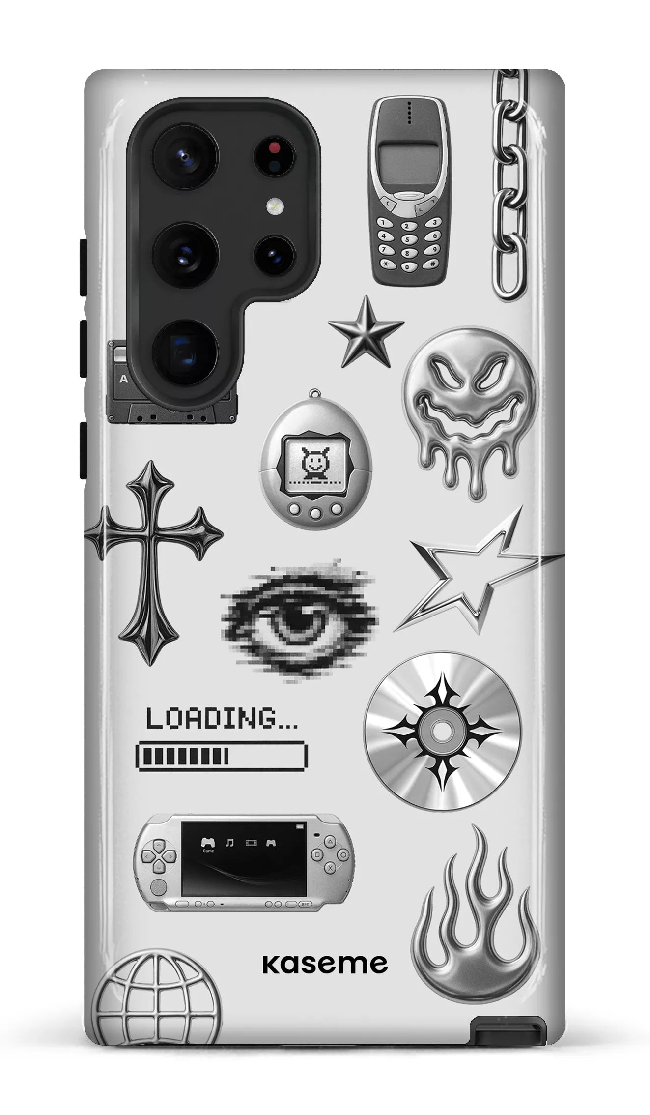 Galaxy S22 Ultra Tough Chrome -
