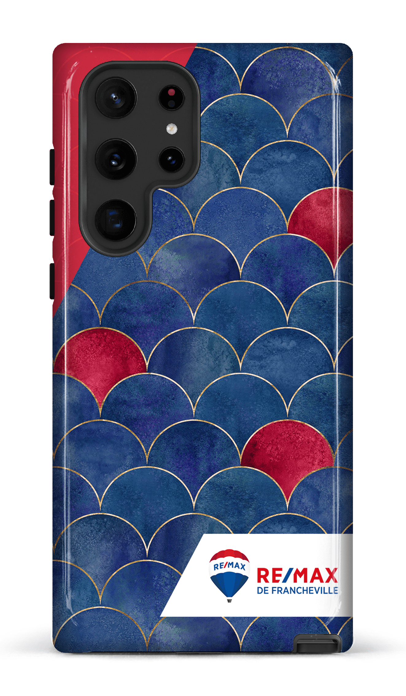 Galaxy S22 Ultra Tough Écailles bicolores de Francheville -