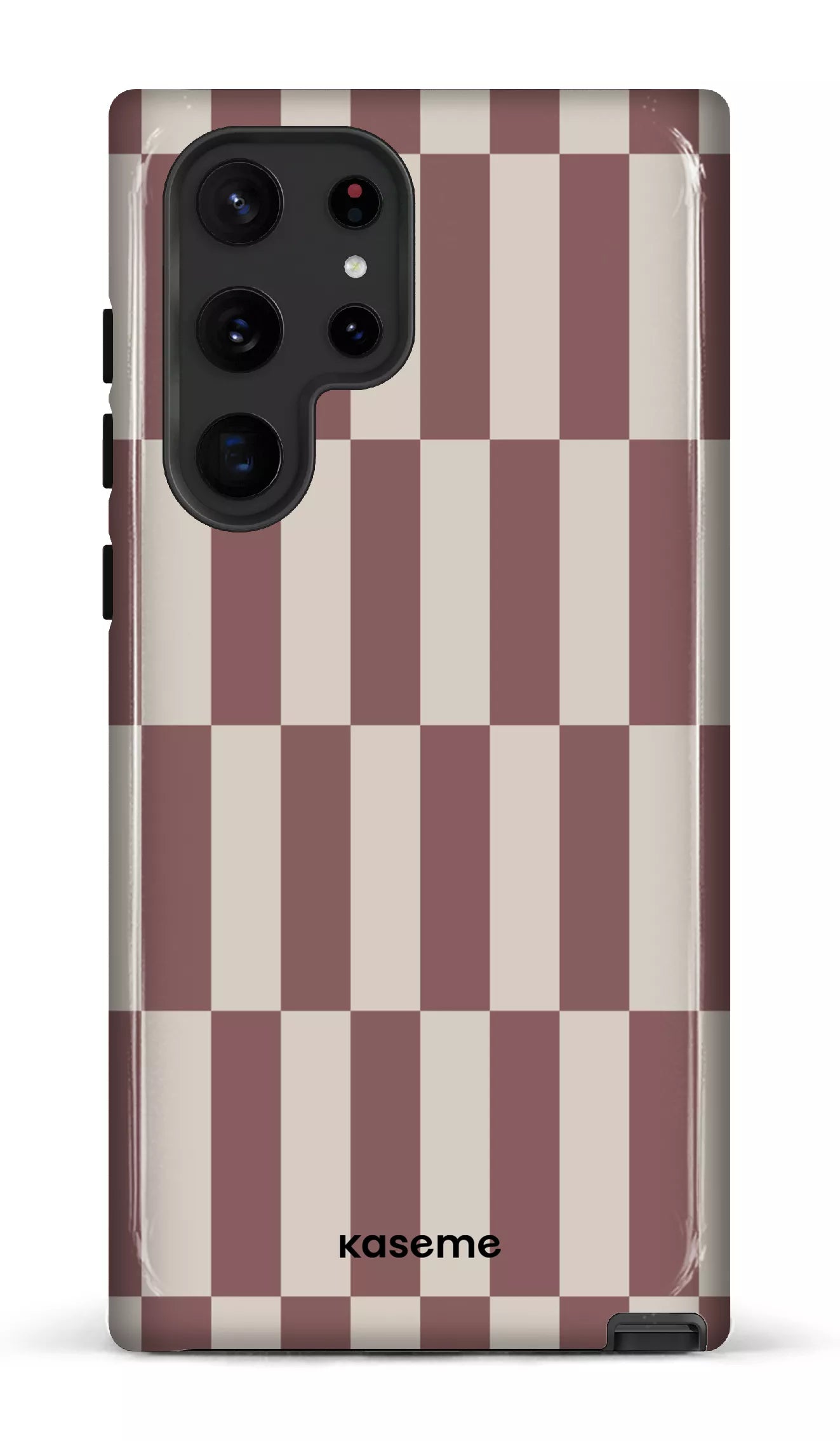 Galaxy S22 Ultra Tough Structured Brown -