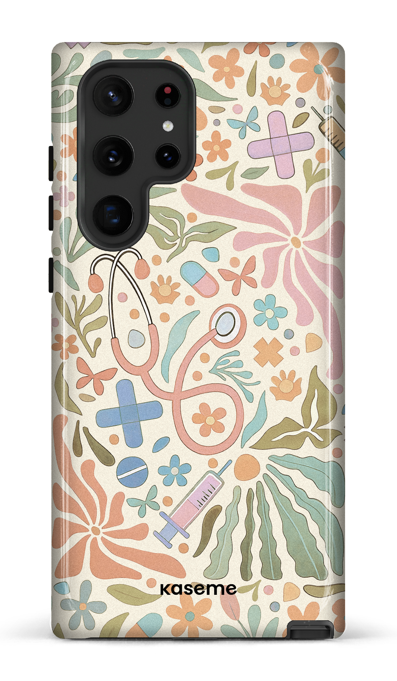 Galaxy S22 Ultra Tough VitaBloom Beige -