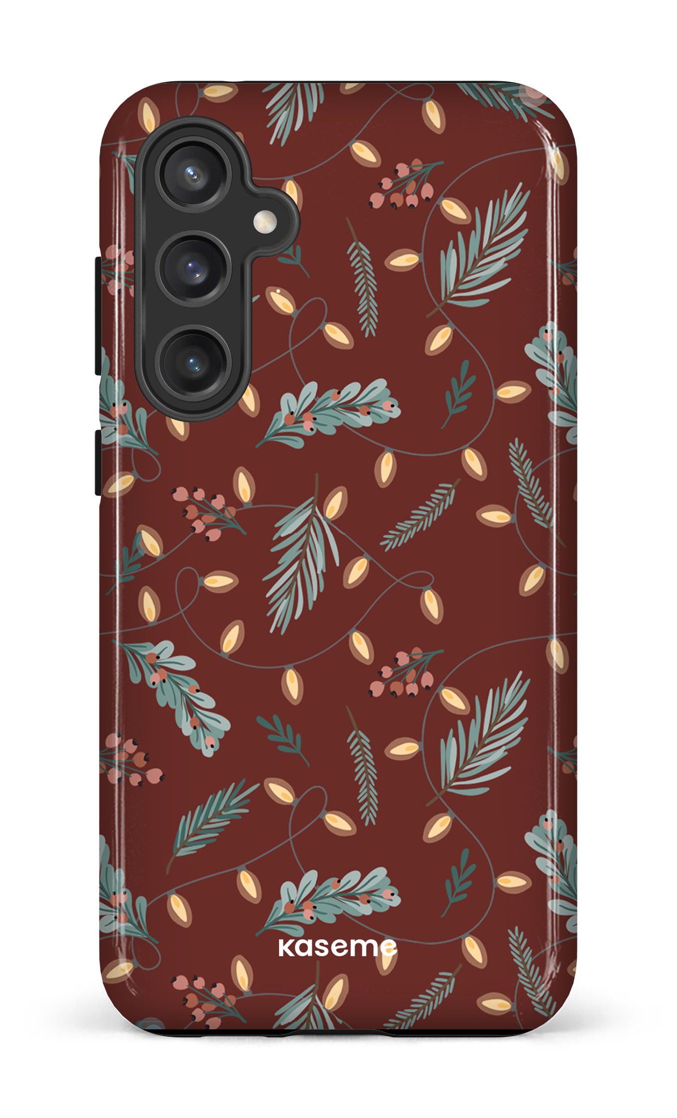 Galaxy S23 FE Tough Cozy winter night red -