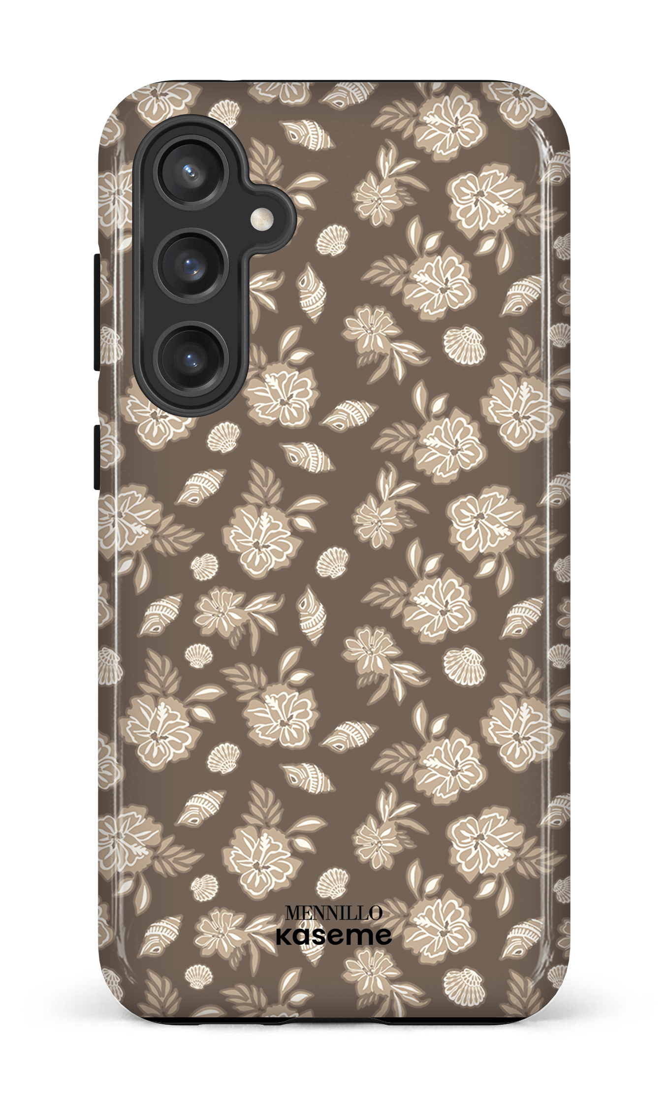 Galaxy S23 FE Tough Floral Cream by Mennillo -