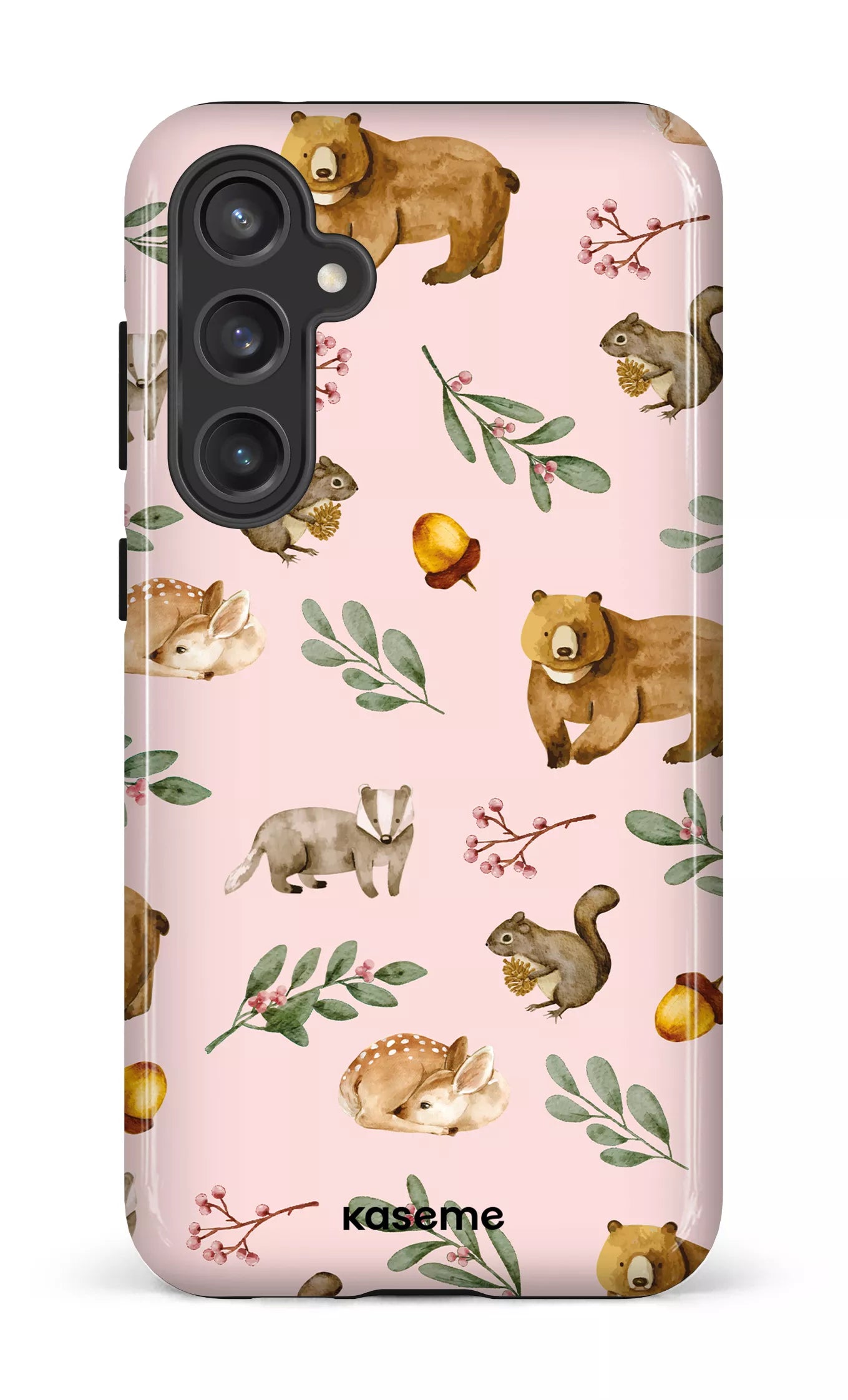 Galaxy S23 FE Tough Furry Forest Pink -