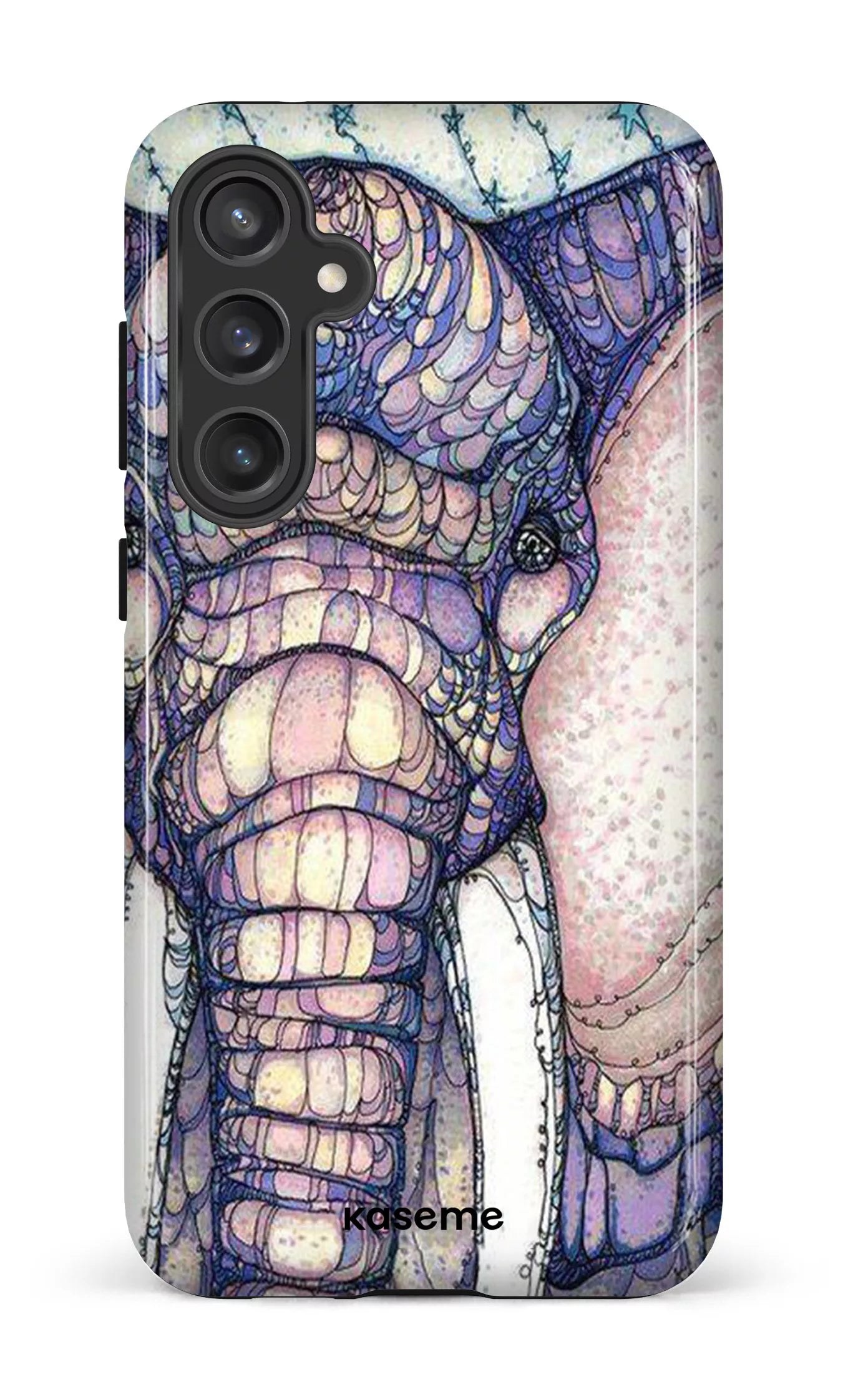 Galaxy S23 FE Tough Mosaic Elephant -