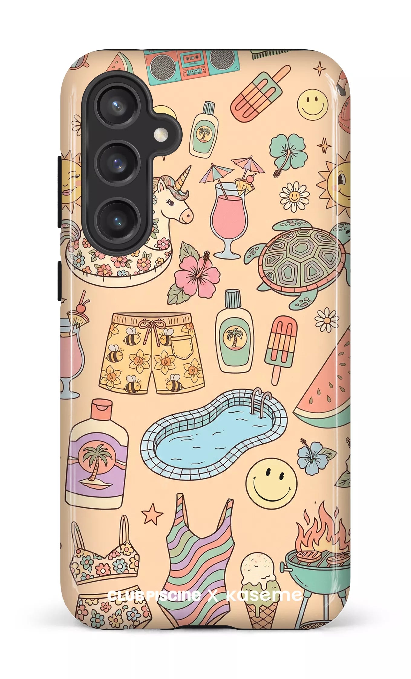 Galaxy S23 FE Tough Summer Icon by Club Piscine -