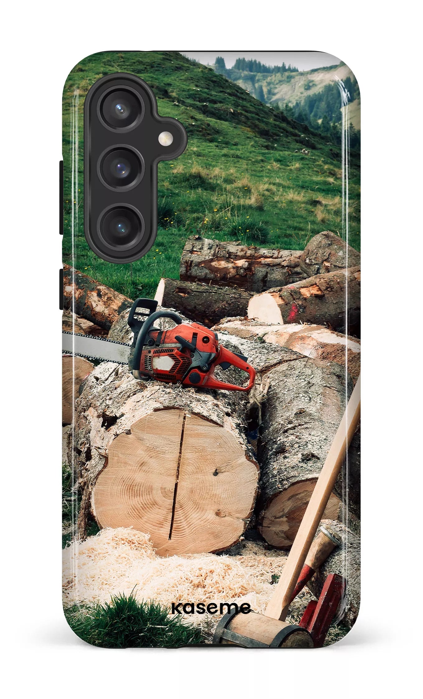 Galaxy S23 FE Tough Timber Cut -