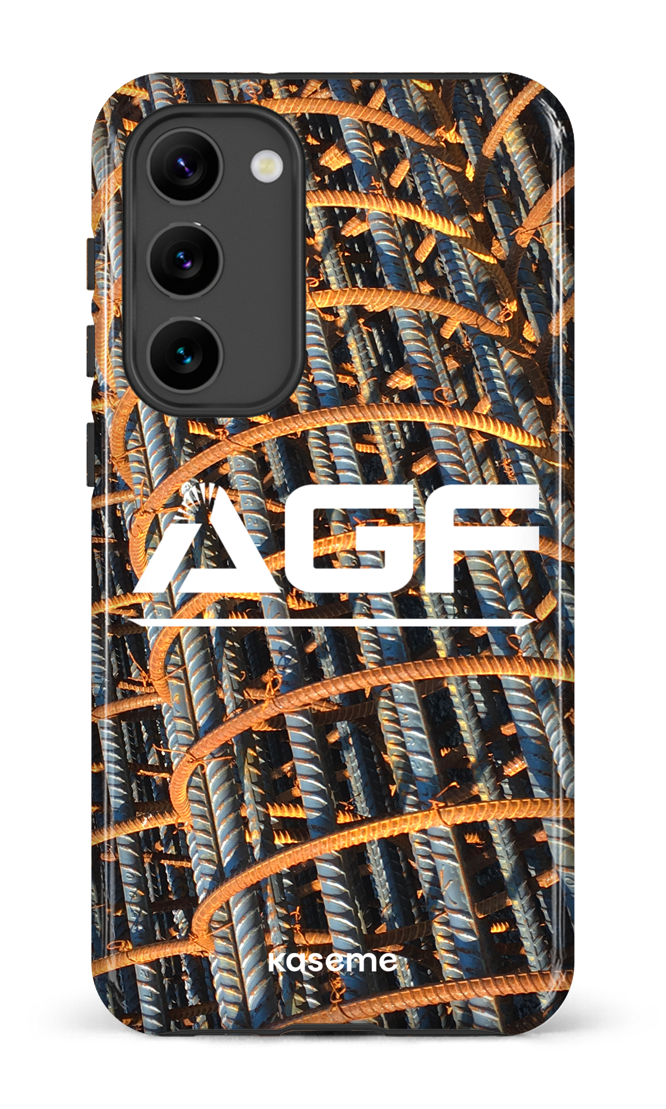 Galaxy S23 Plus Tough Gloss AGF Acier -