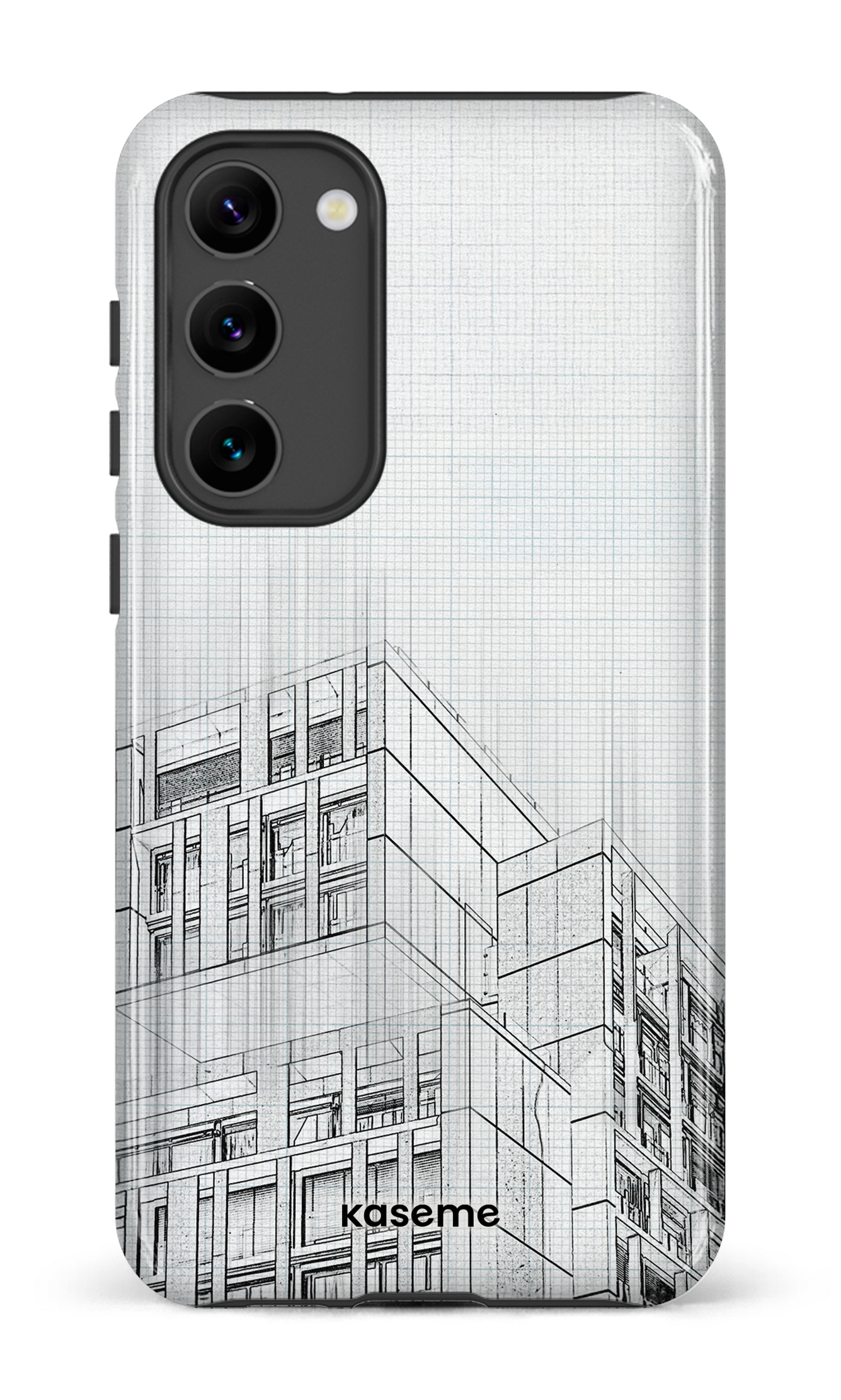 Galaxy S23 Plus Tough Gloss Blueprint -