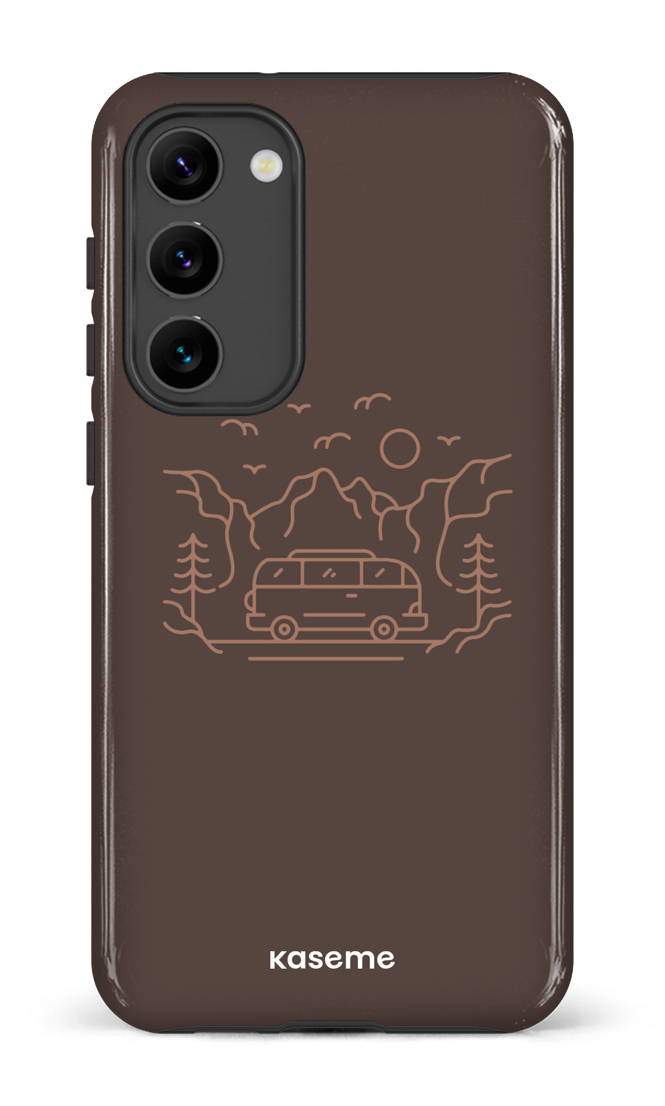 Galaxy S23 Plus Tough Gloss Camp Life Mocha -