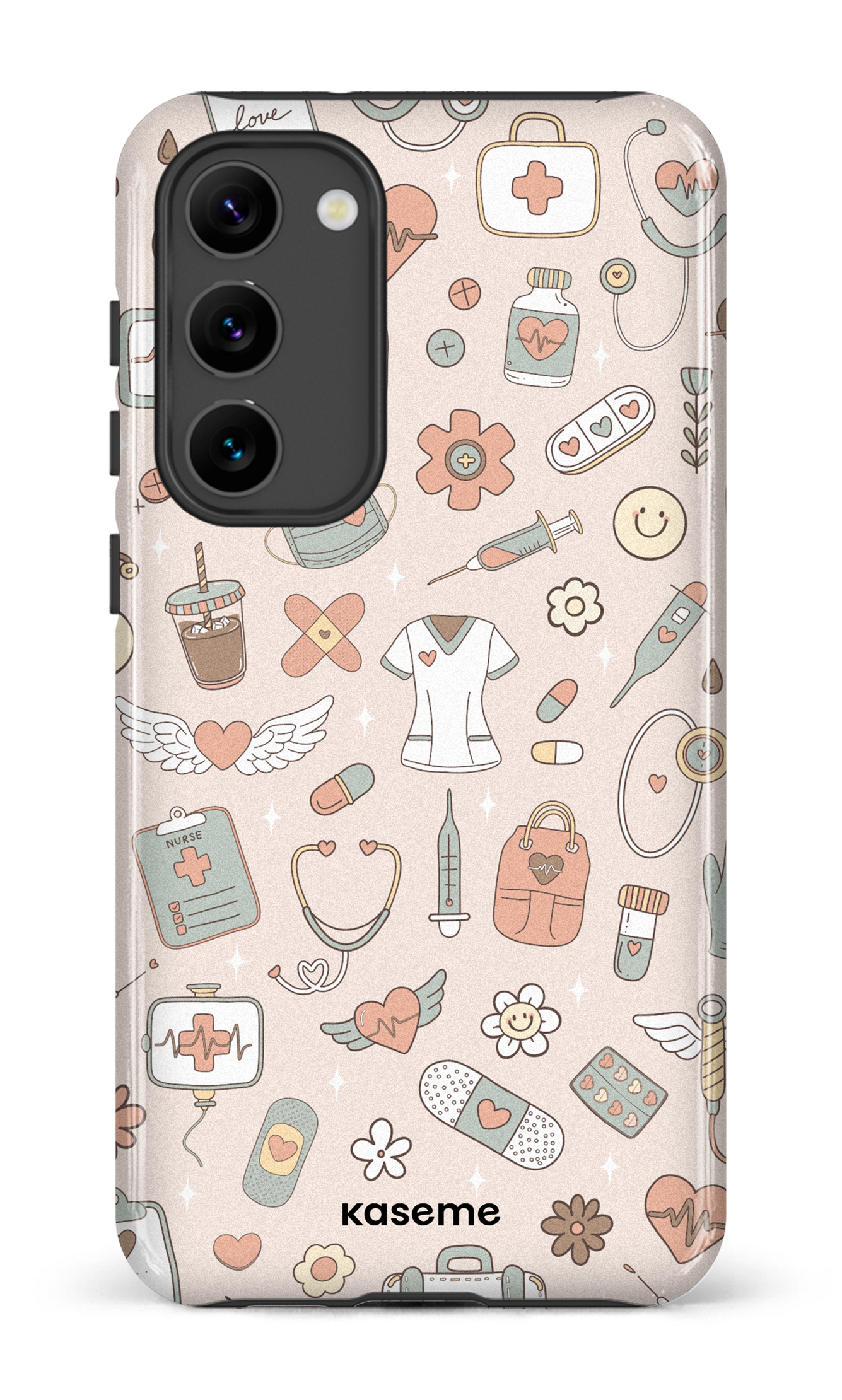 Galaxy S23 Plus Tough Gloss Code Beige -