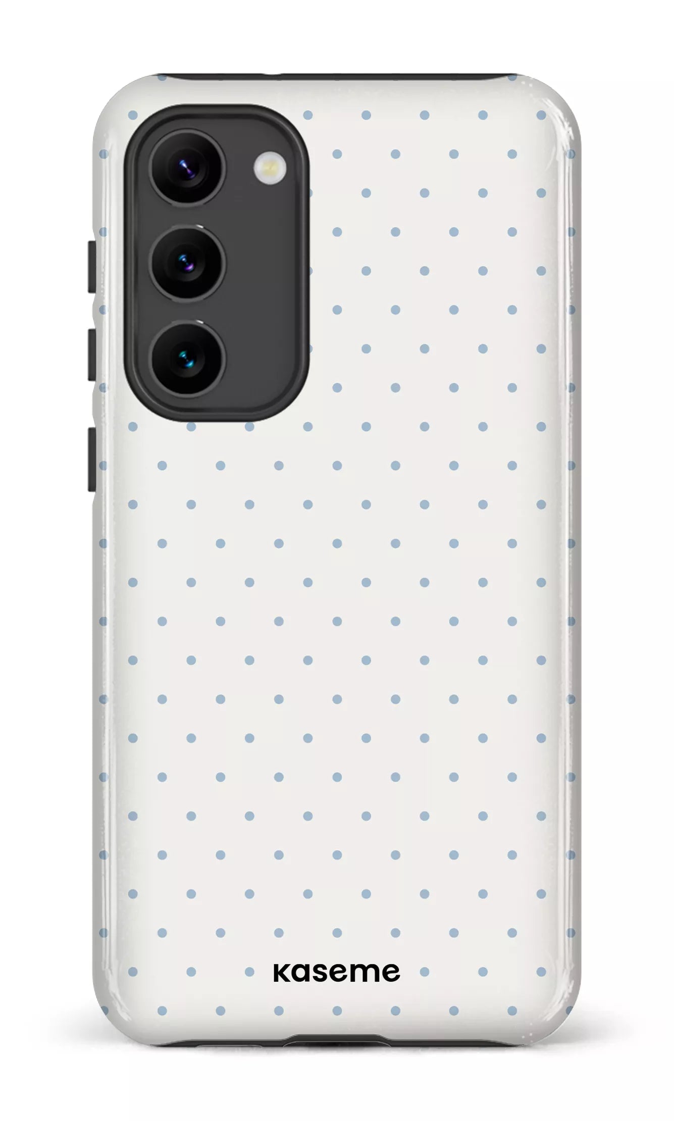 Galaxy S23 Plus Tough Gloss Ditsy White & Blue -