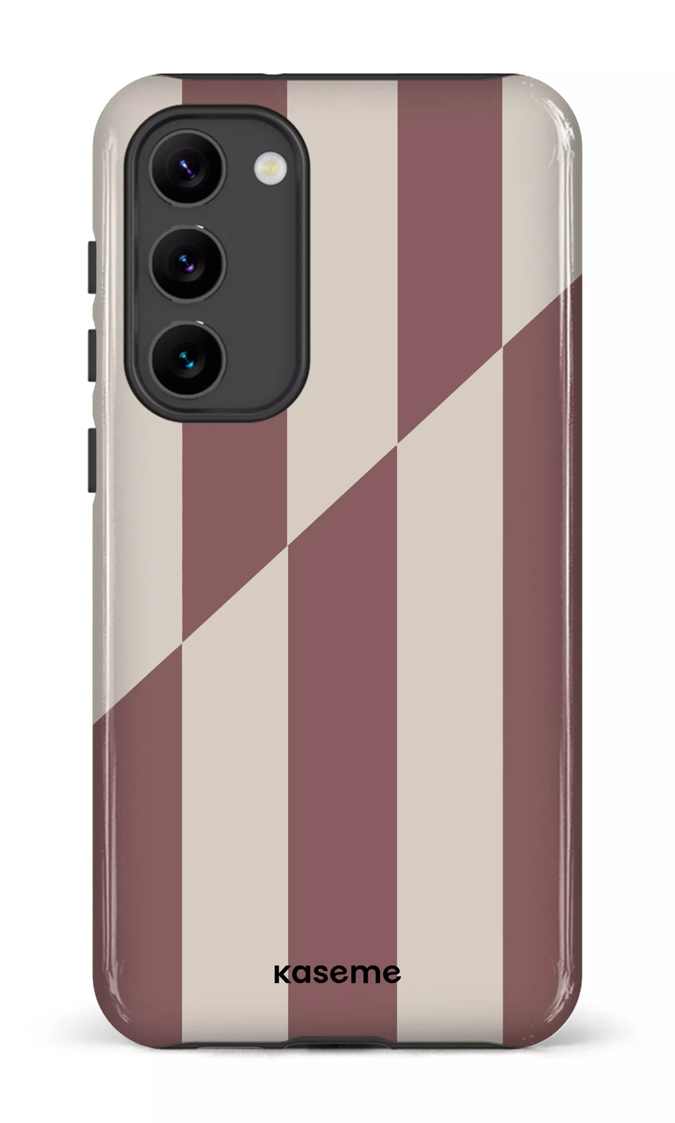 Galaxy S23 Plus Tough Gloss Divided Brown -