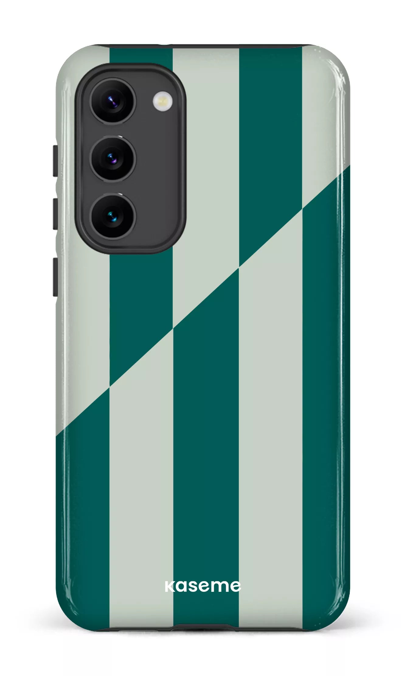 Galaxy S23 Plus Tough Gloss Divided Green -