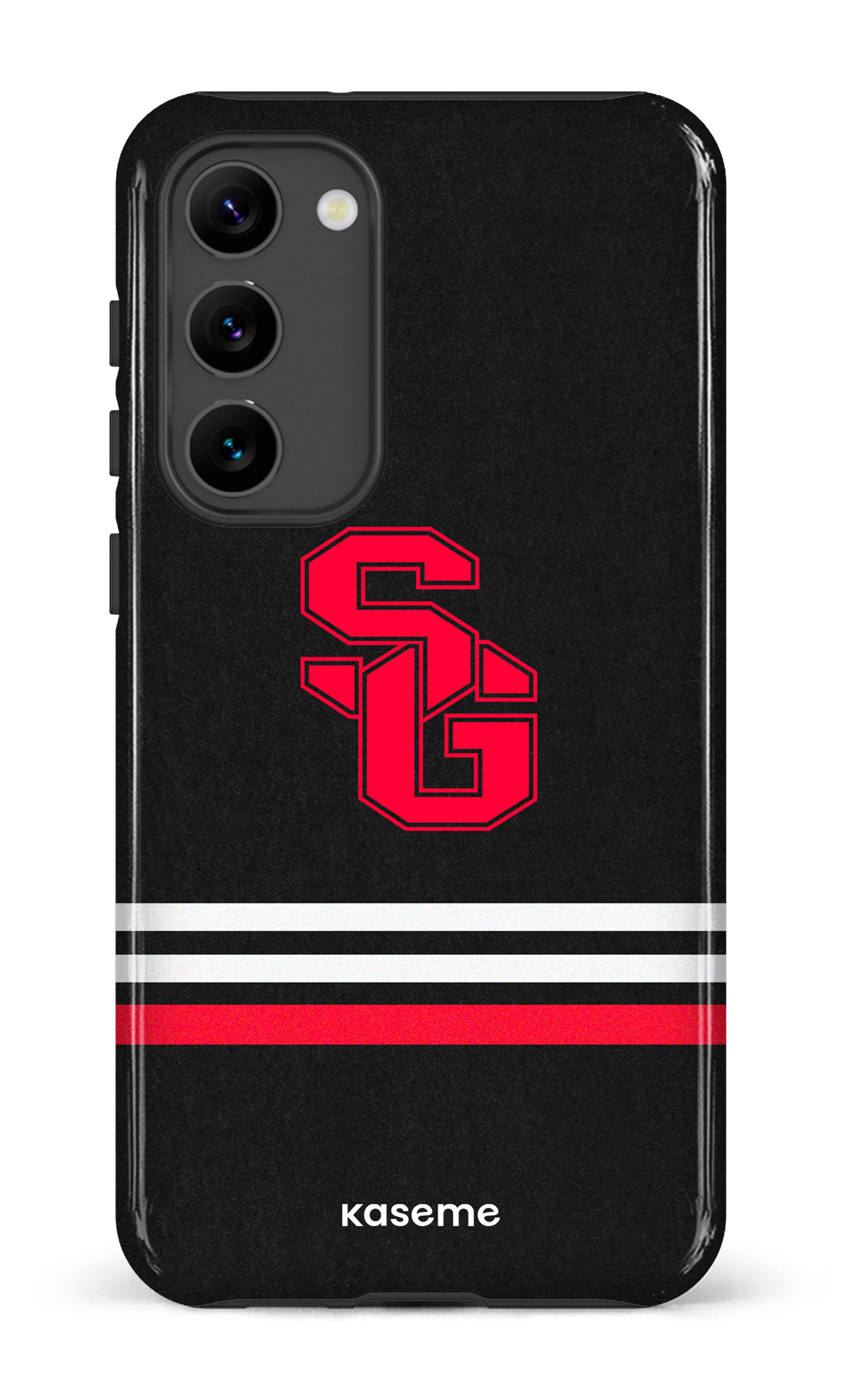 Galaxy S23 Plus Tough Gloss Dragons PSG Noir -